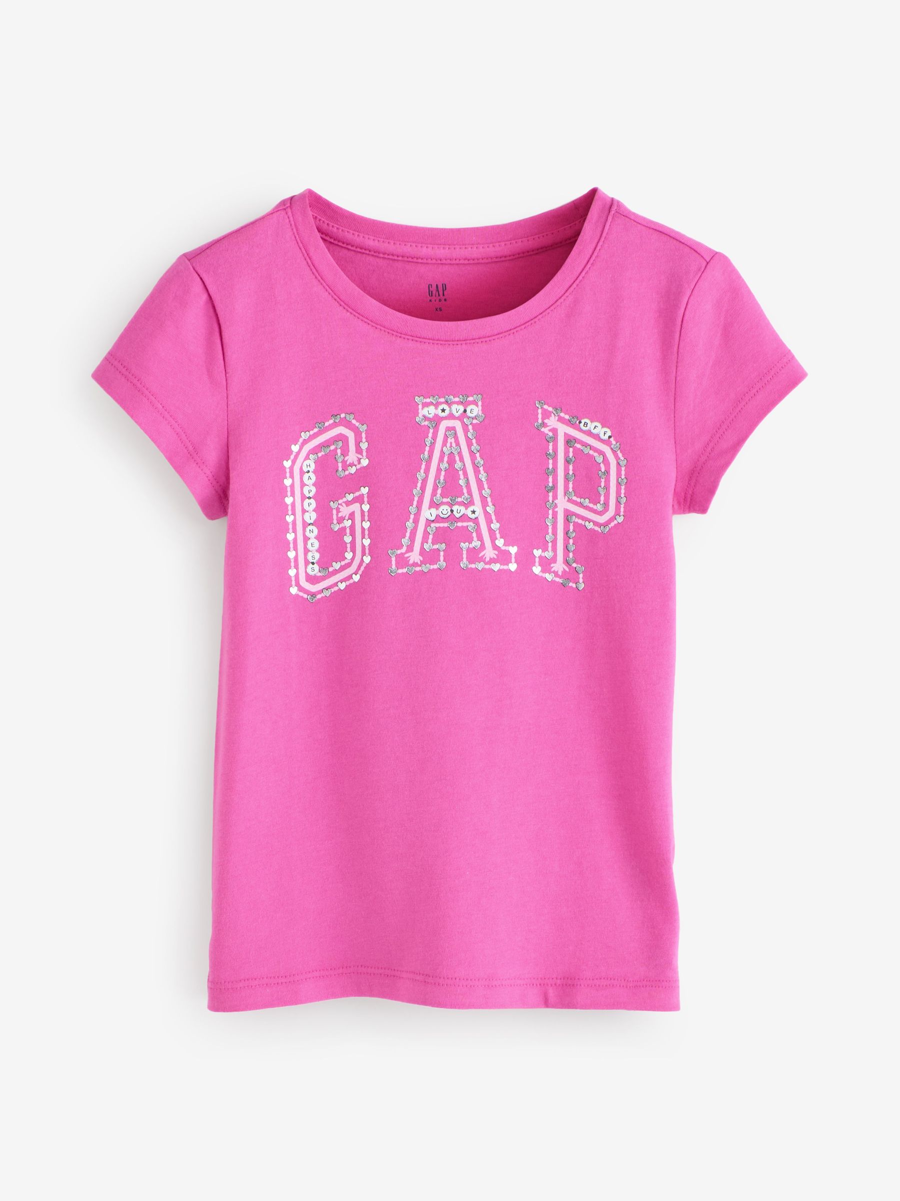 Pink Logo T-Shirt (4-13yrs) (W73754) | £10
