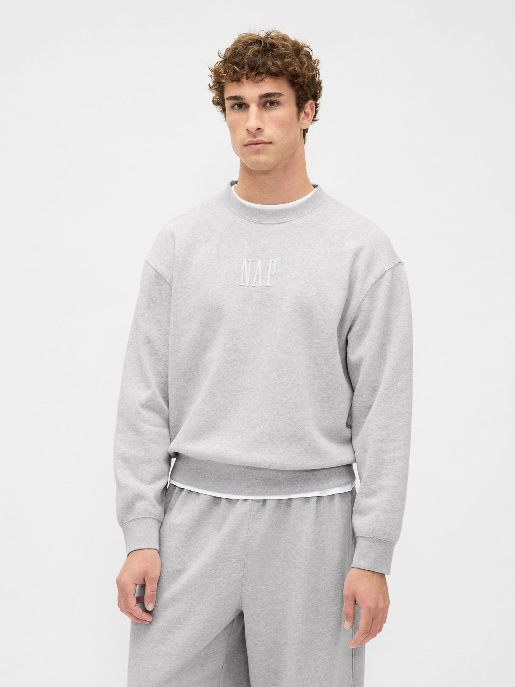 Grey VintageSoft NAP Logo Sweatshirt (W73769) | £35