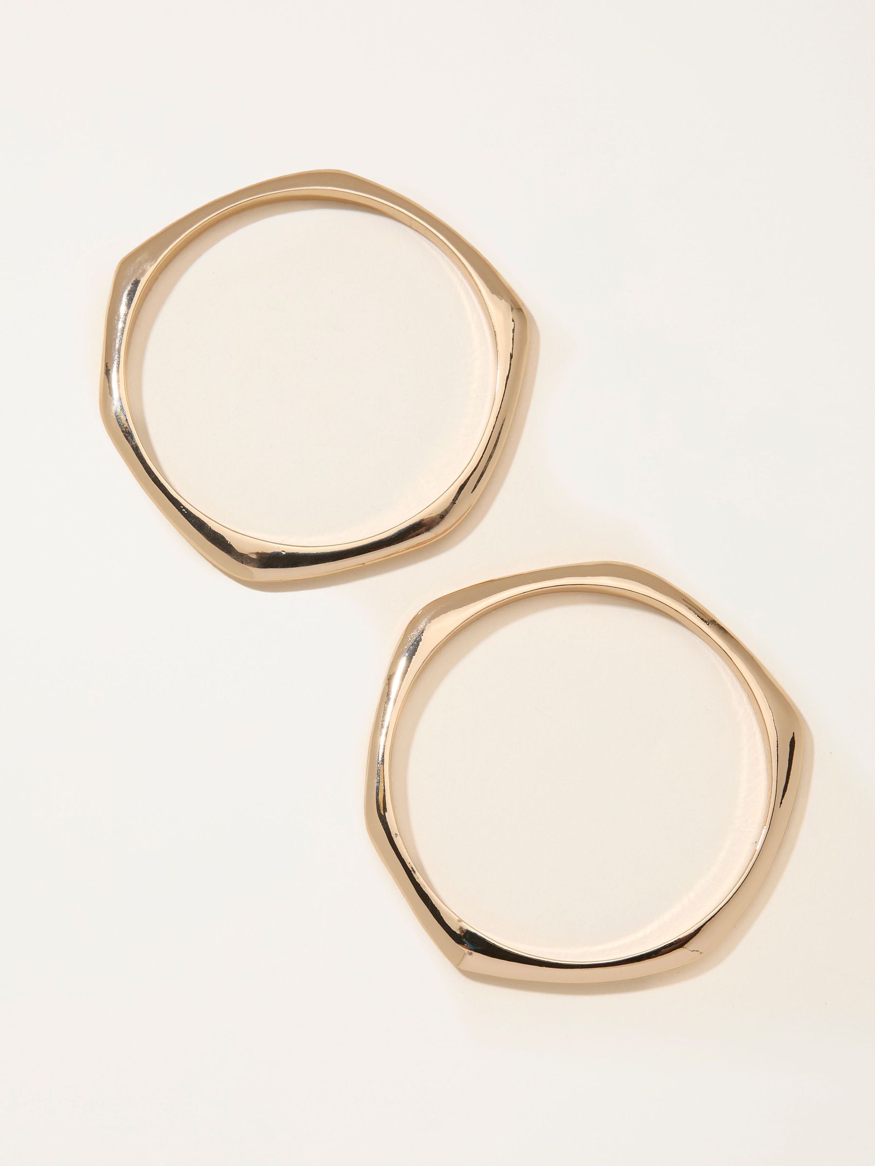 Gold Tone Double Bangle (W75158) | £14.50
