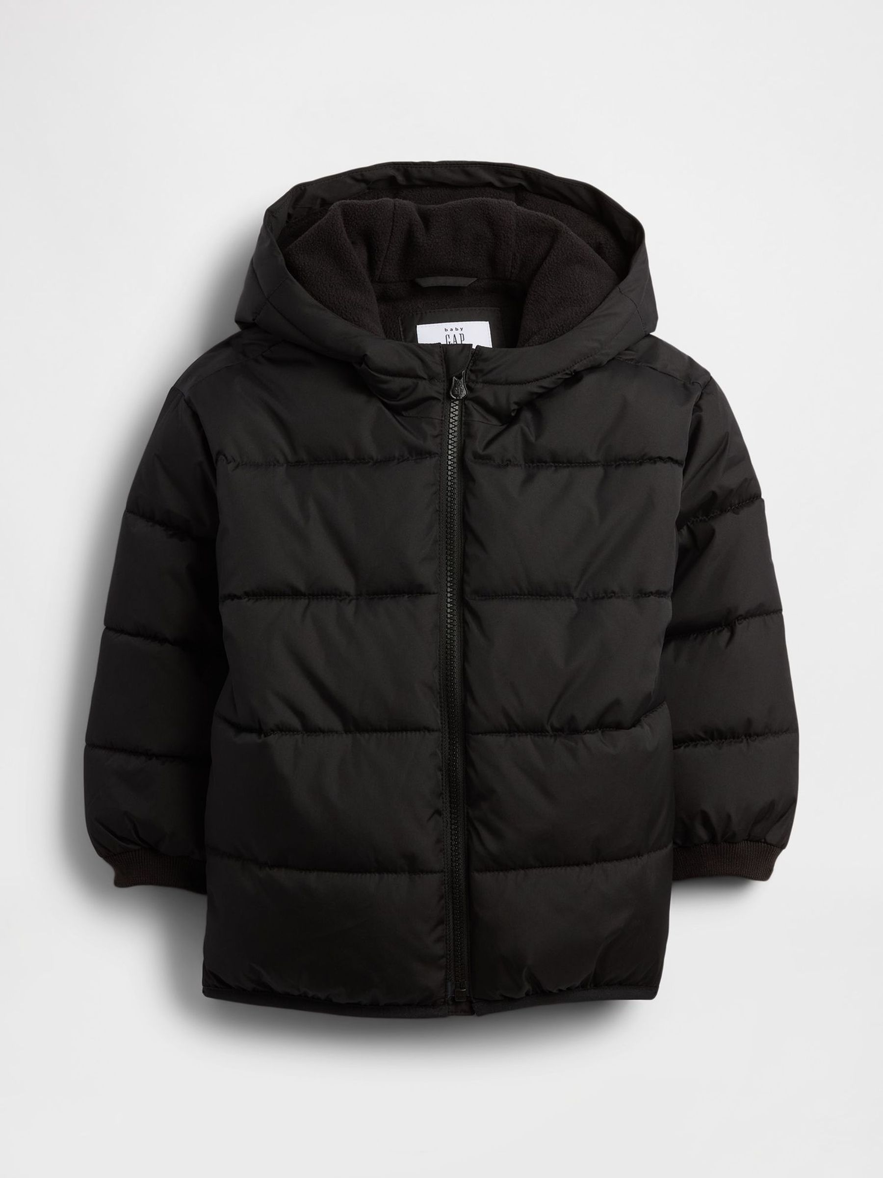 Black Puffer Jacket (6mths-5yrs) (W75185) | £45