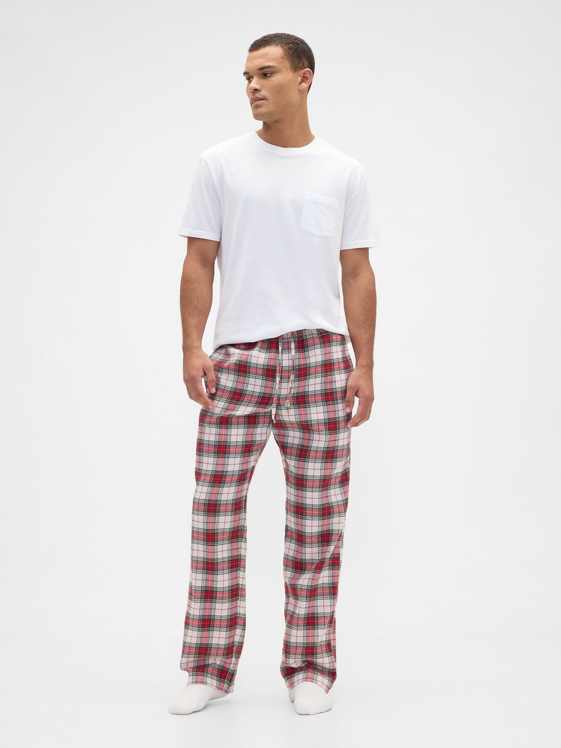 Red Flannel Pyjama Bottoms (W75202) | £30