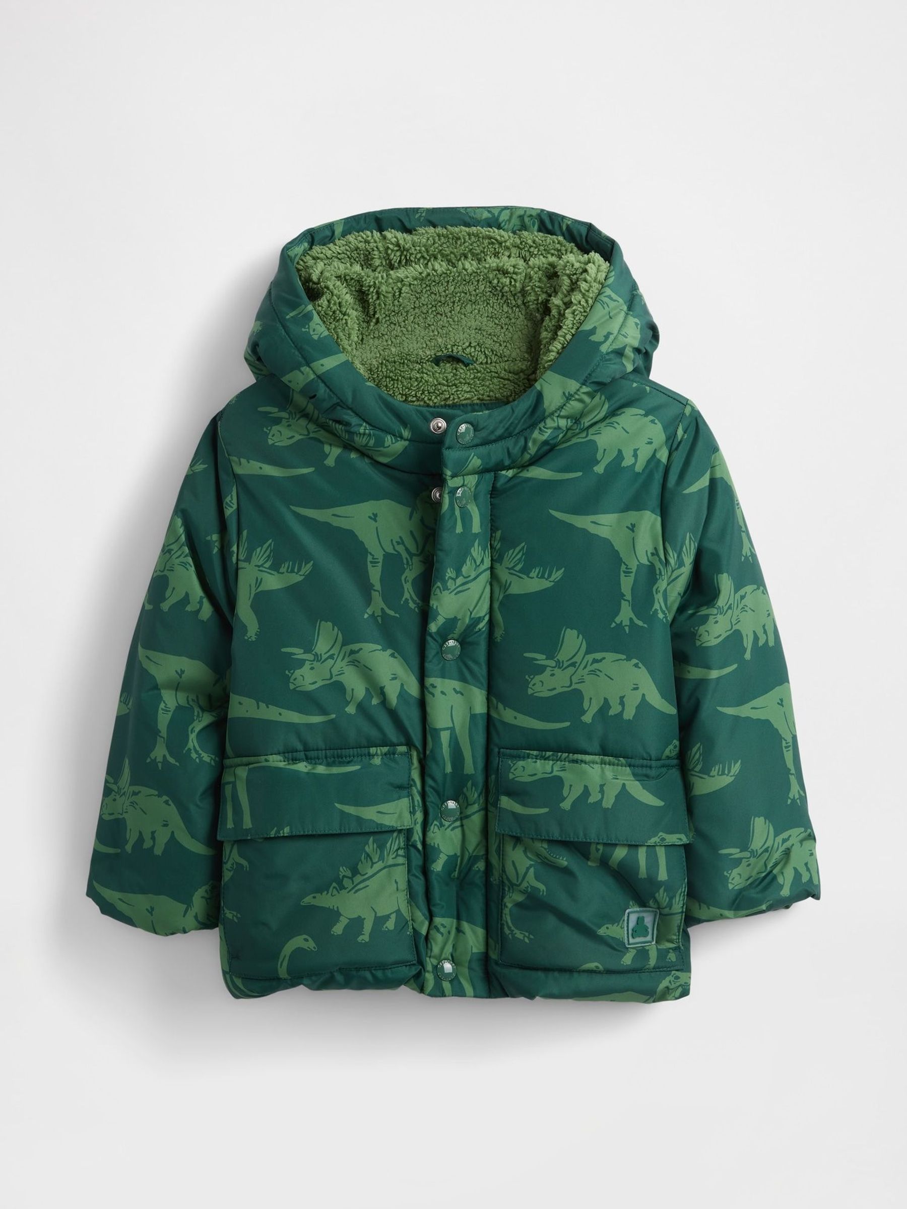 Green Cosy Puffer Jacket (W75222) | £50