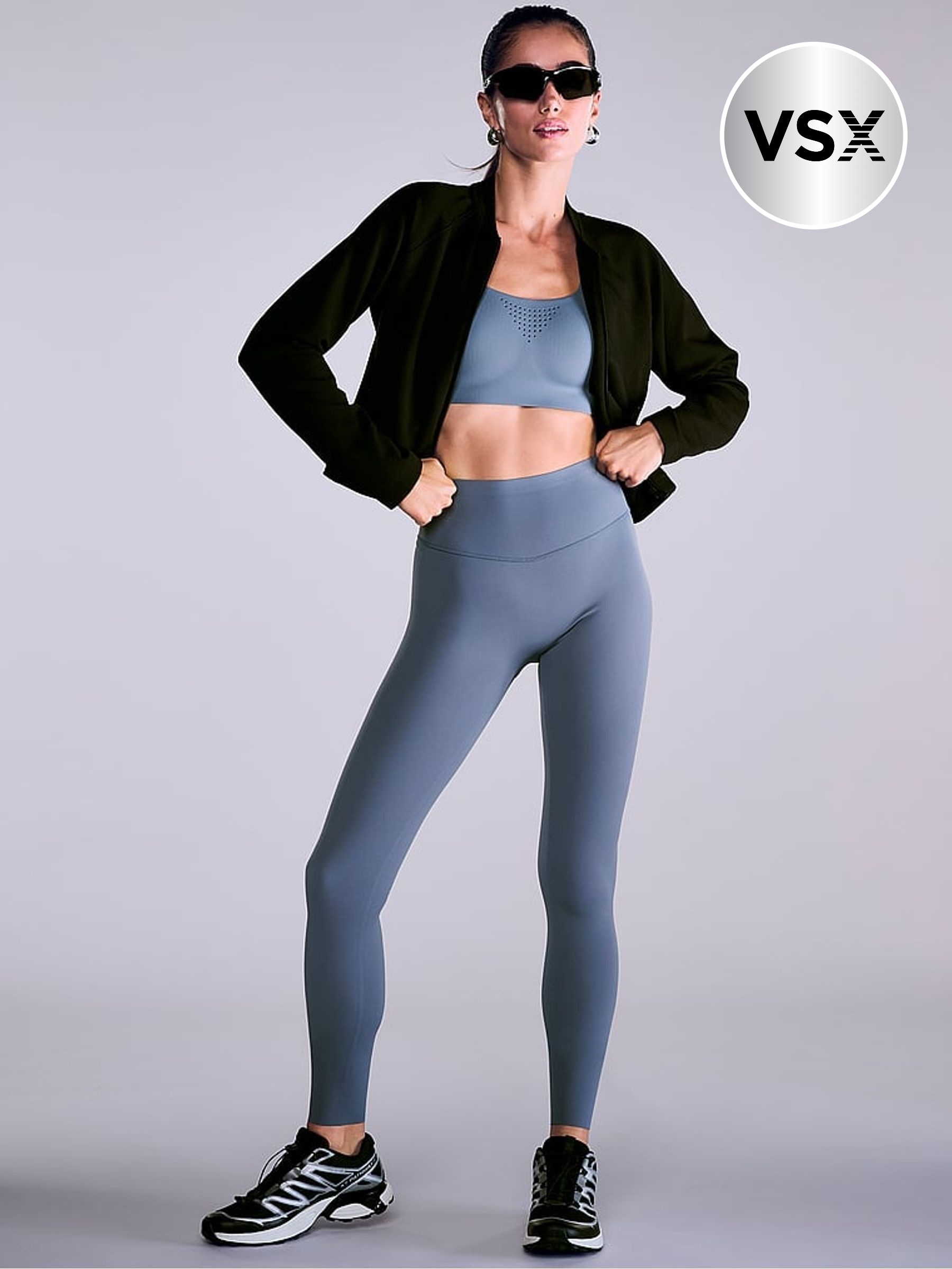 Dark Steel - Vsx Elevate™ High-compression Leggings