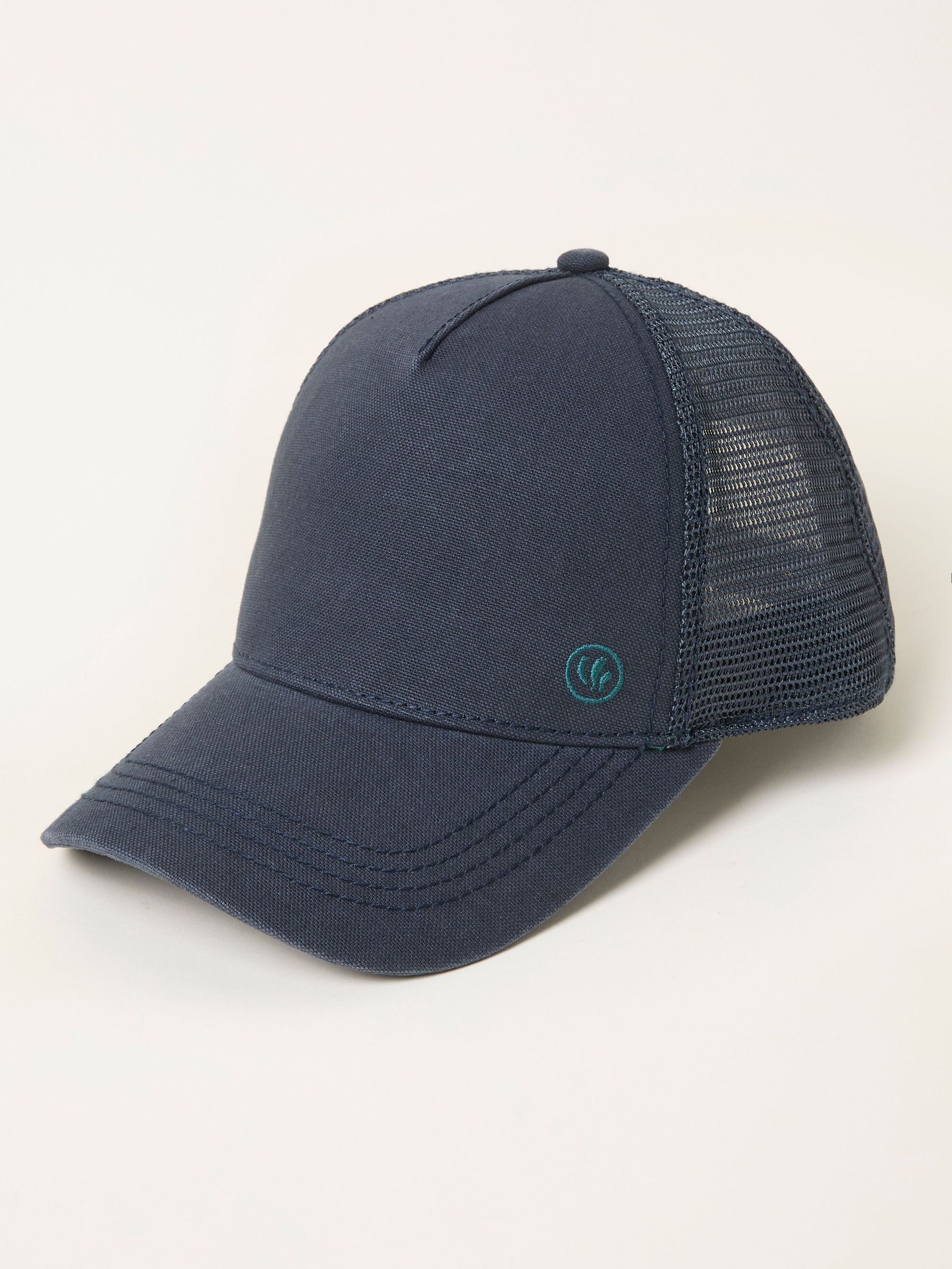 Navy Blue Trucker Cap (W75783) | £18