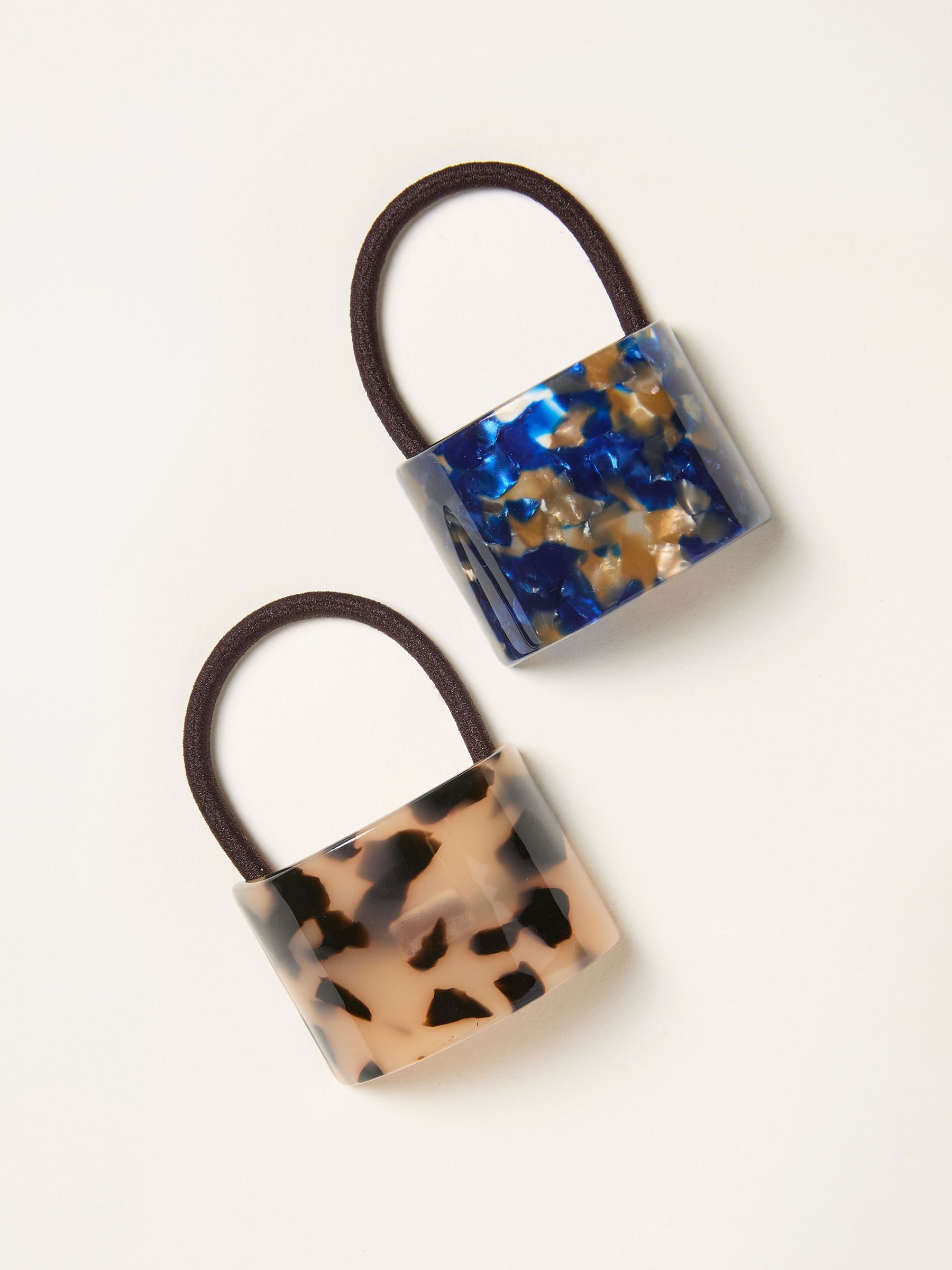 Multi 2 Pack Resin Cuff Hair Ties (W75809) | £10.50