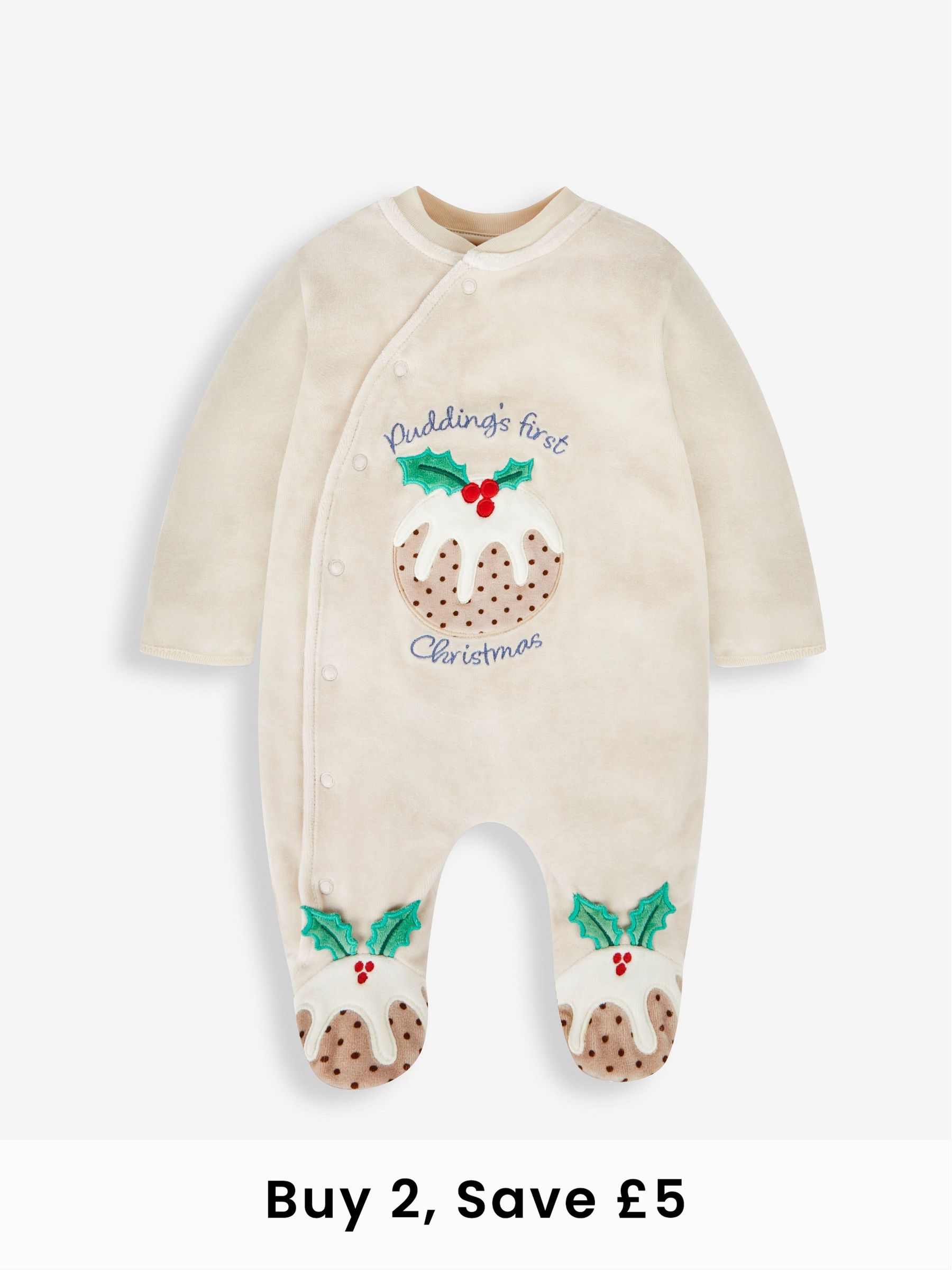 Stone Pudding Appliqué All-in-One (W77283) | £23