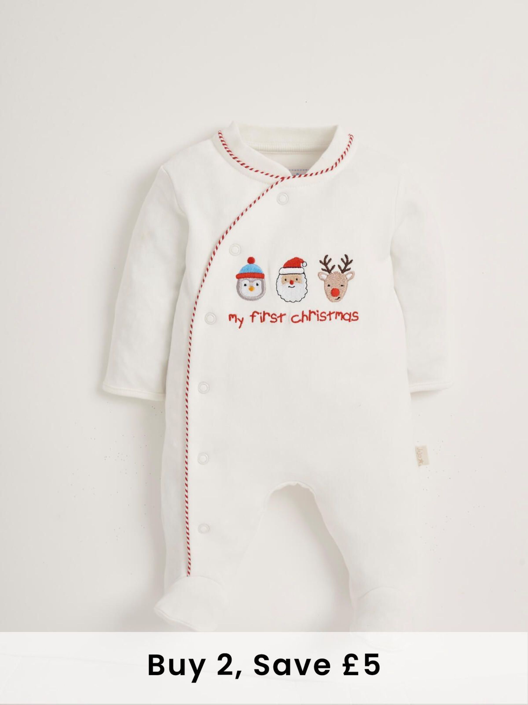 Cream Sleepsuit (W77287) | £23