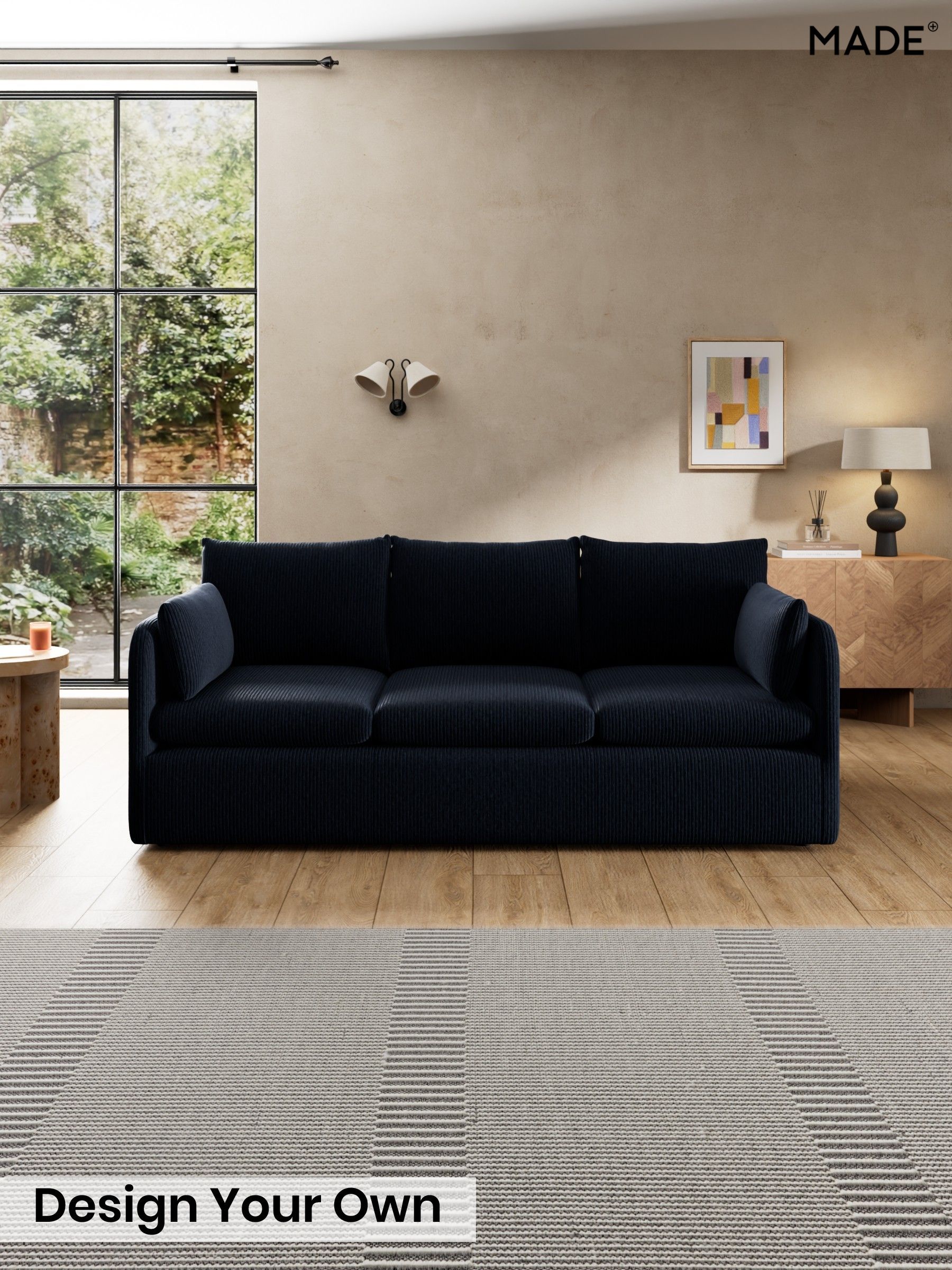 Matt Corduroy/Midnight Blue - Jackson By Made