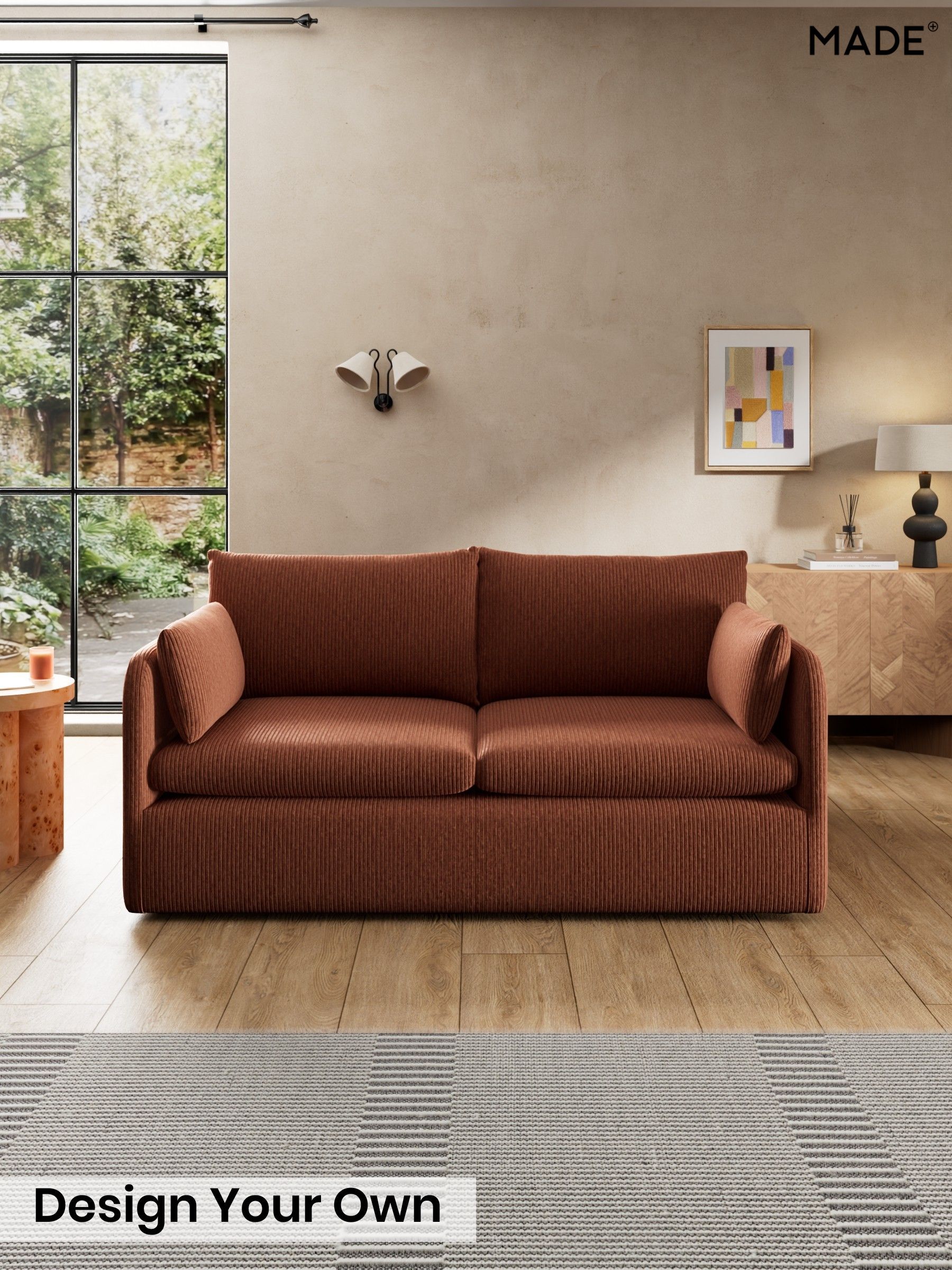 Matt Corduroy/Nutmeg Orange - Jackson By Made