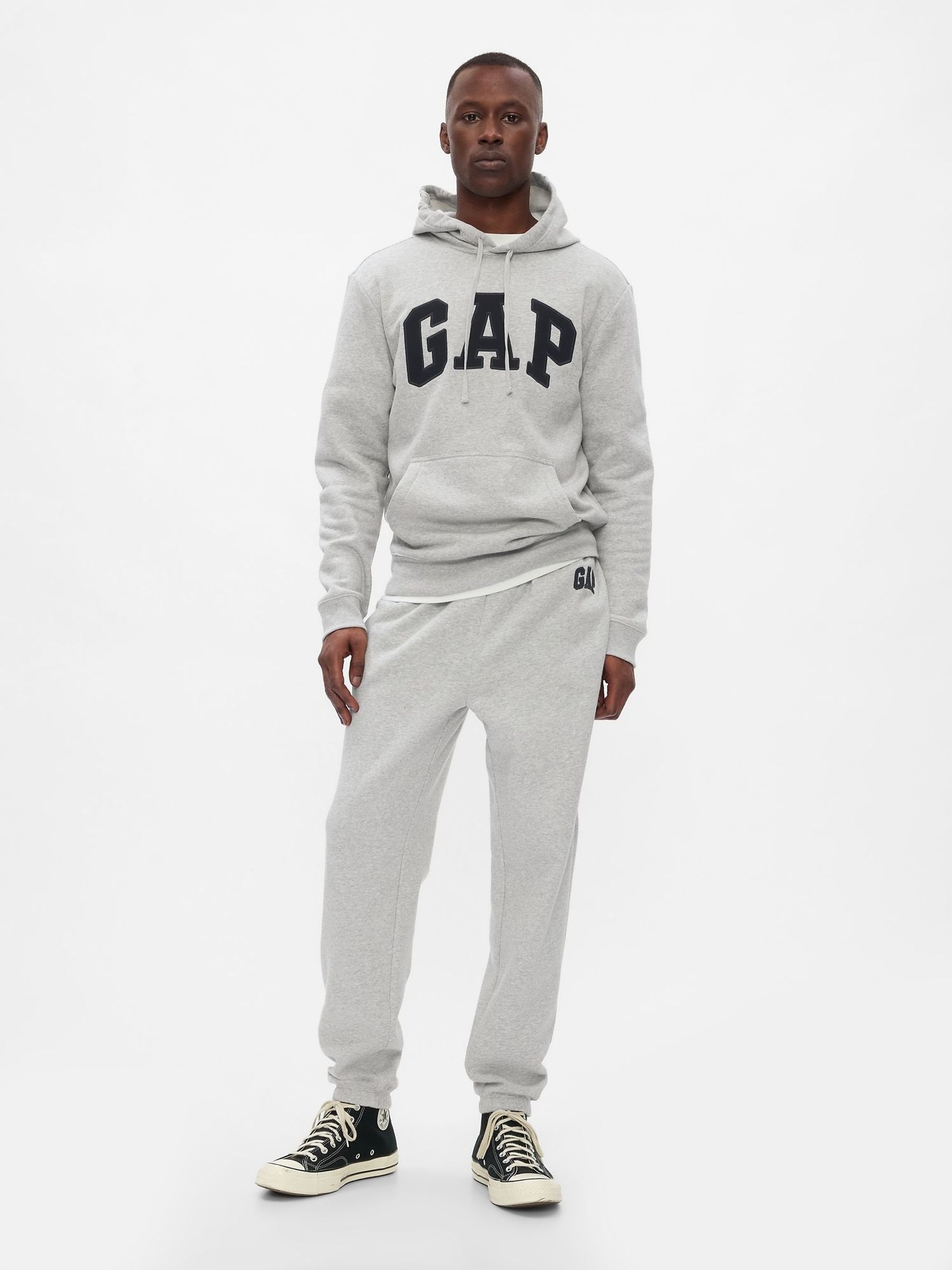 Light Grey Logo Fleece Joggers (W78996) | £30