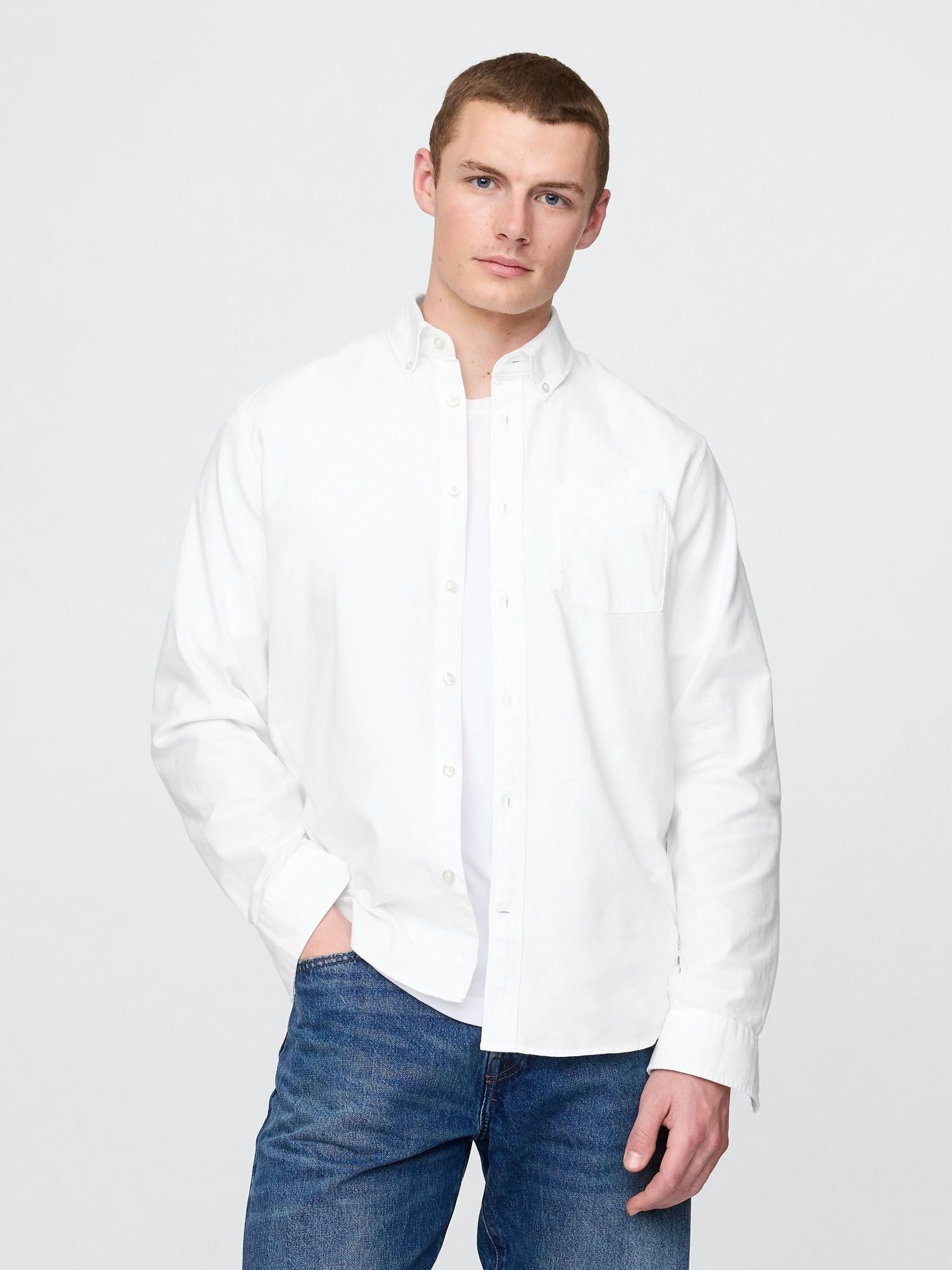 White Oxford Shirt (W79026) | £40