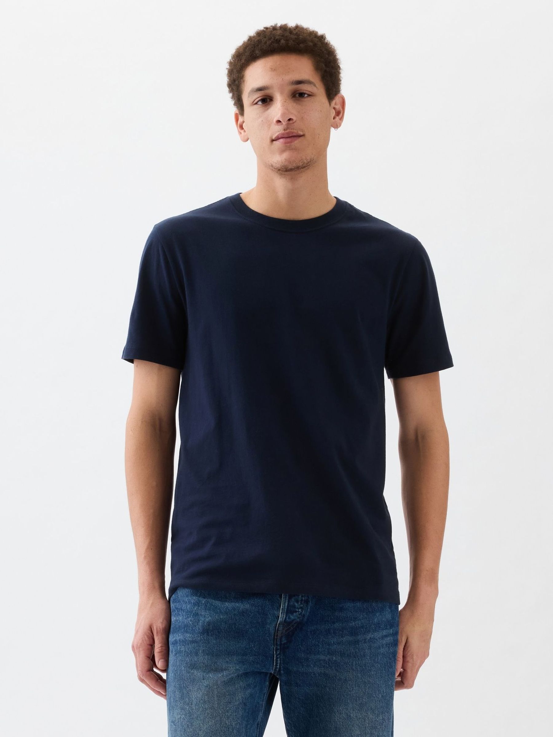 Blue Everyday Soft Crew Neck T-Shirt (W79039) | £12