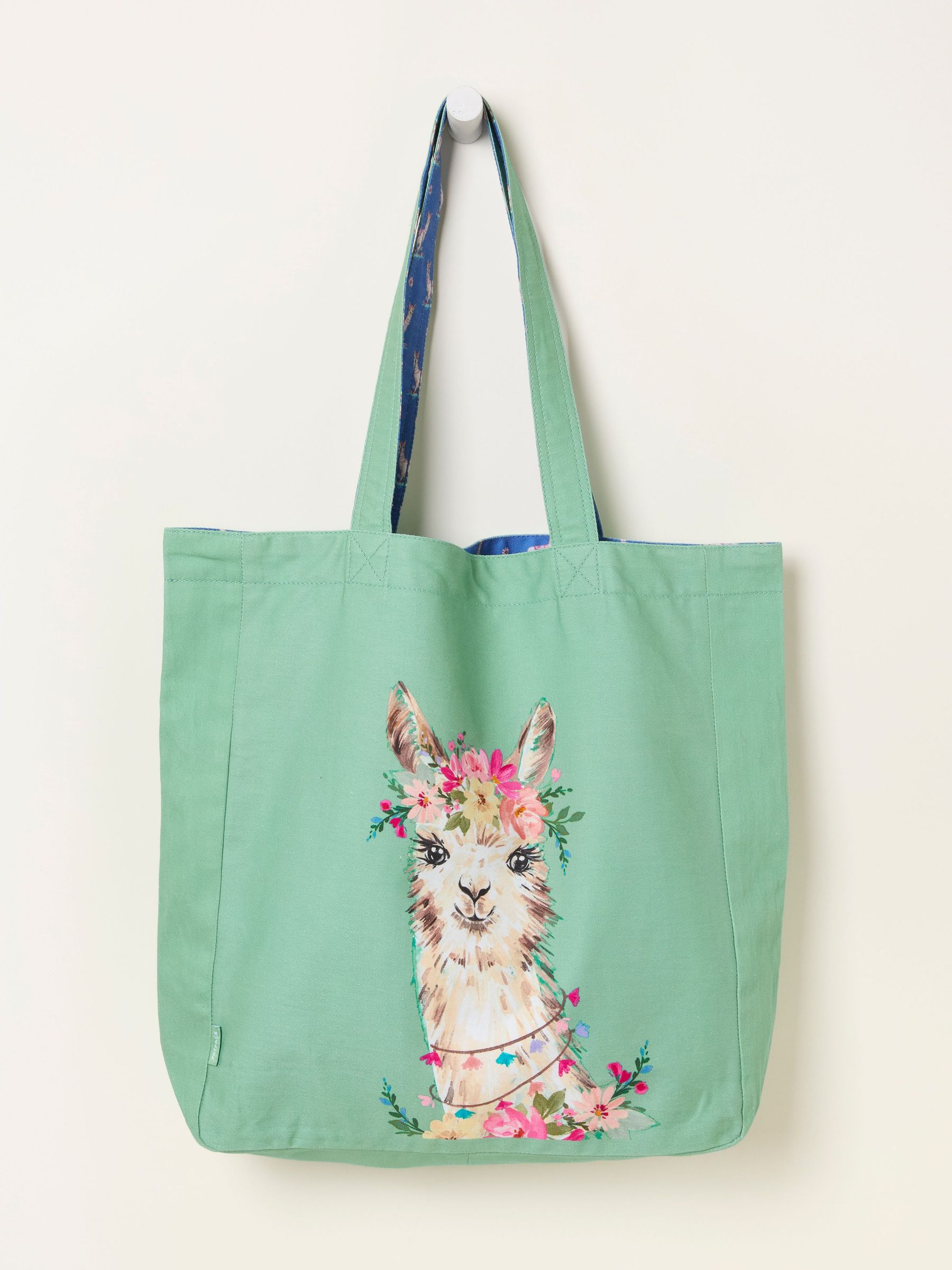 Multi Llama Reversible Tote Bag (W79552) | £15.50