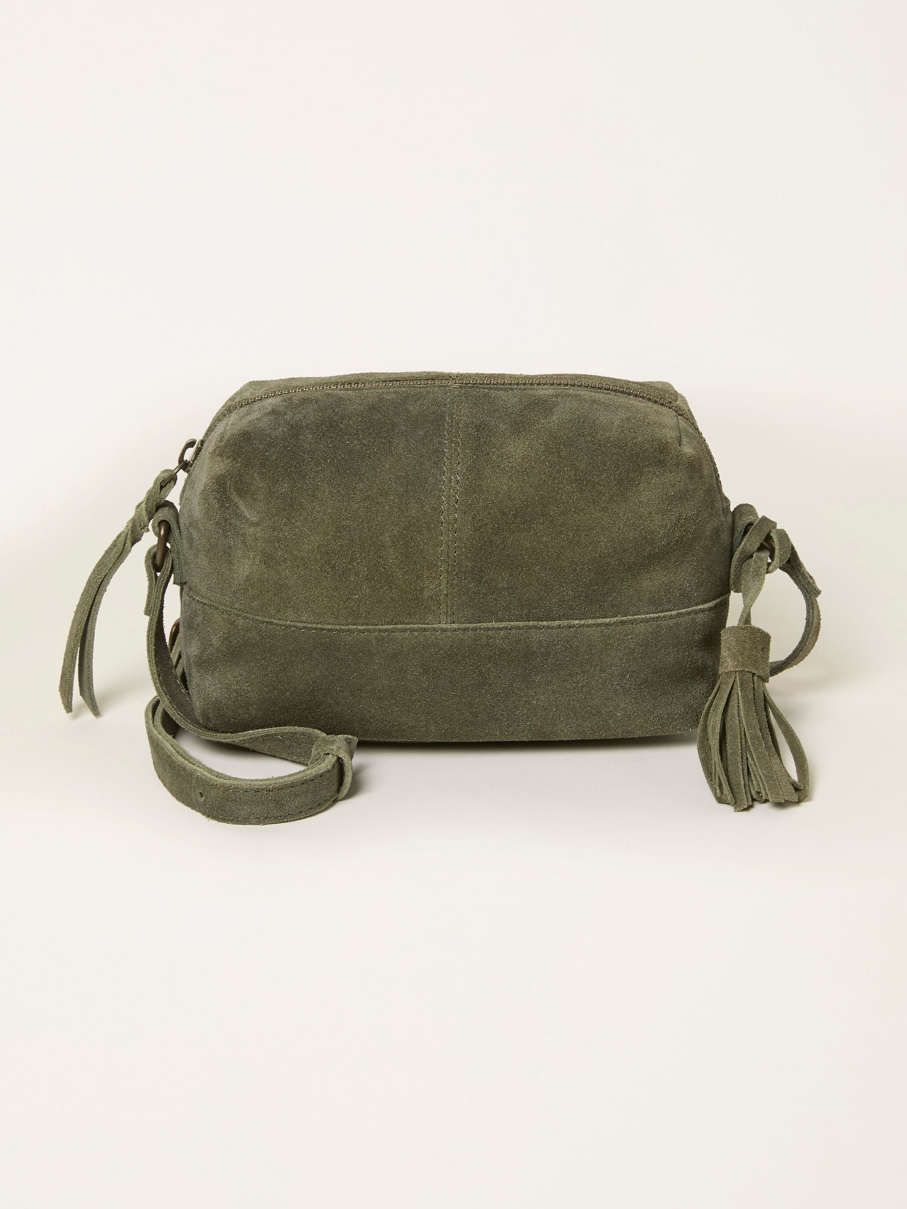 Green Suede Camera Bag (W79556) | £42.50