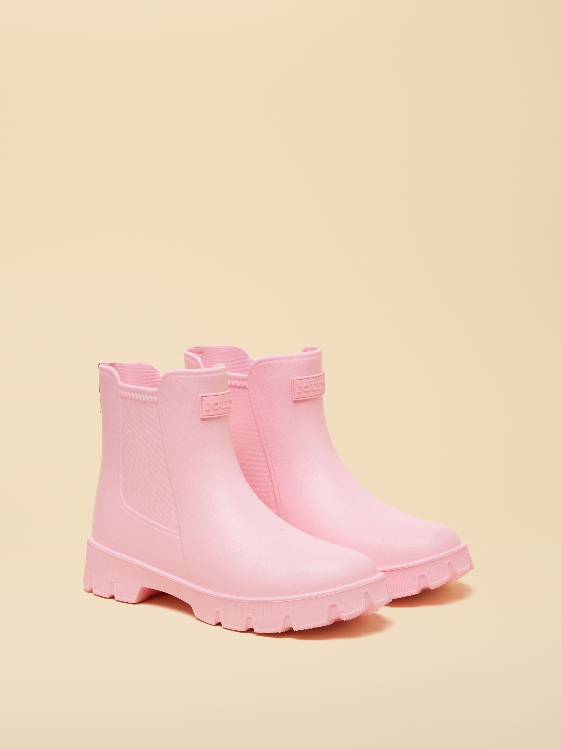 Raindance Light Pink Lightweight EVA Waterproof Ankle Wellies (W83482) | £29