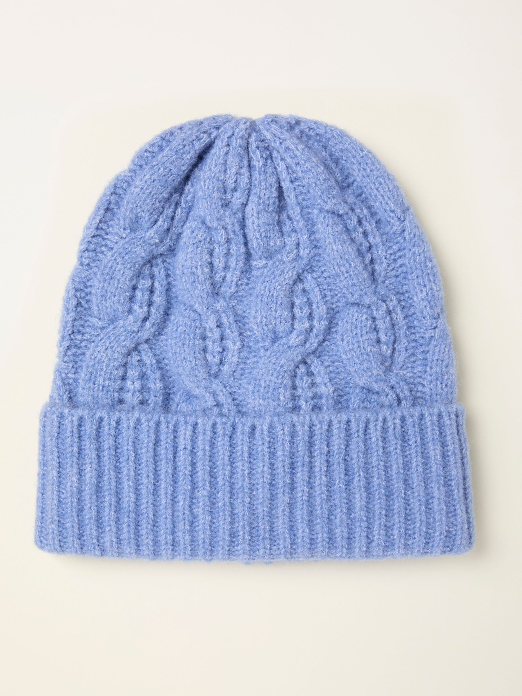 Blue Cable Beanie (W84493) | £20