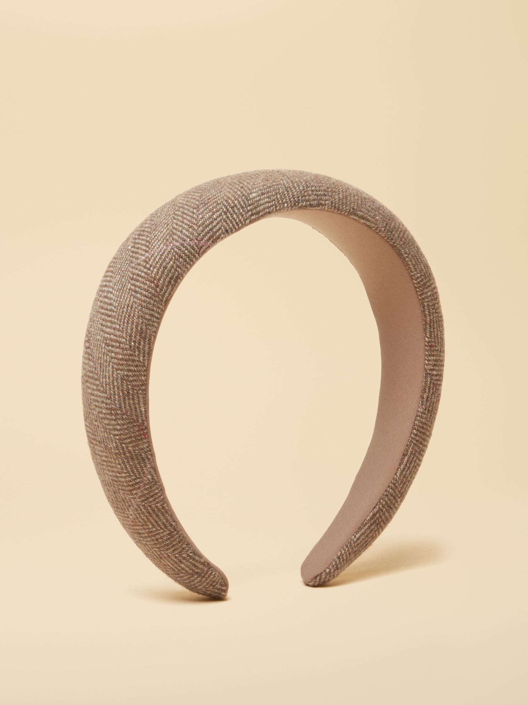 Tessie Neutral Tweed Headband