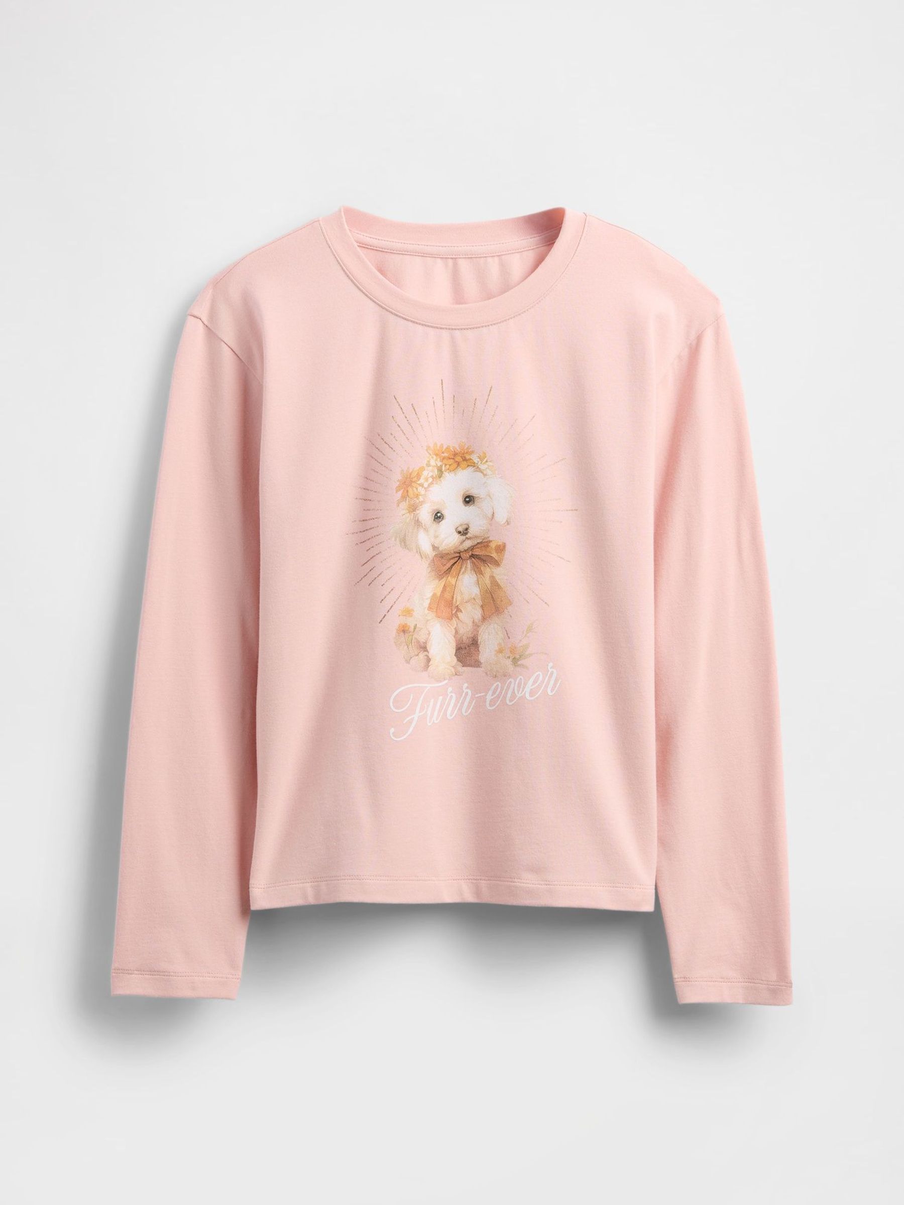 Pink Long Sleeve Value Graphic T-Shirt (4-13yrs) (W85604) | £12