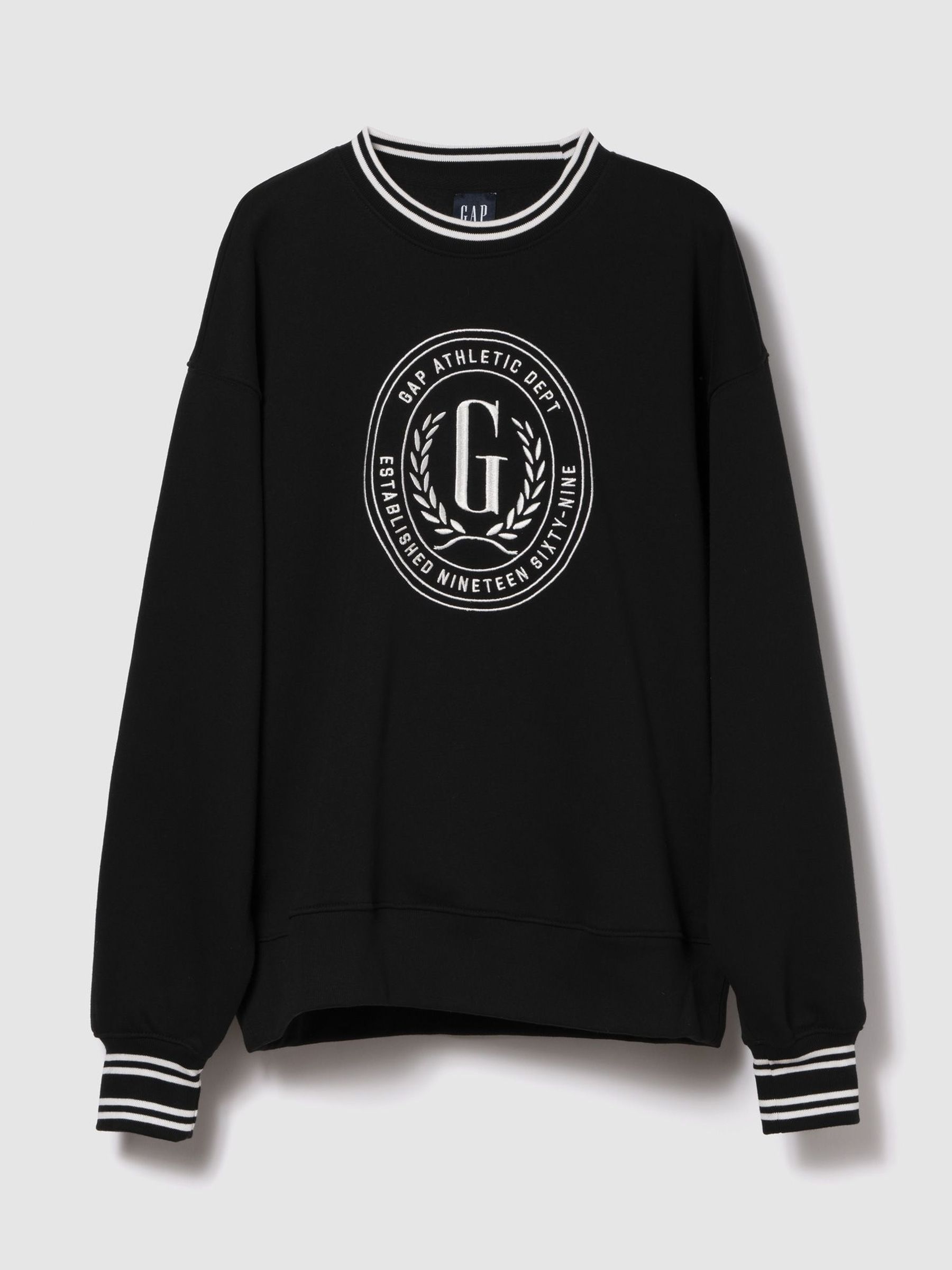Black Oversized VintageSoft Logo Sweatshirt (W85608) | £55