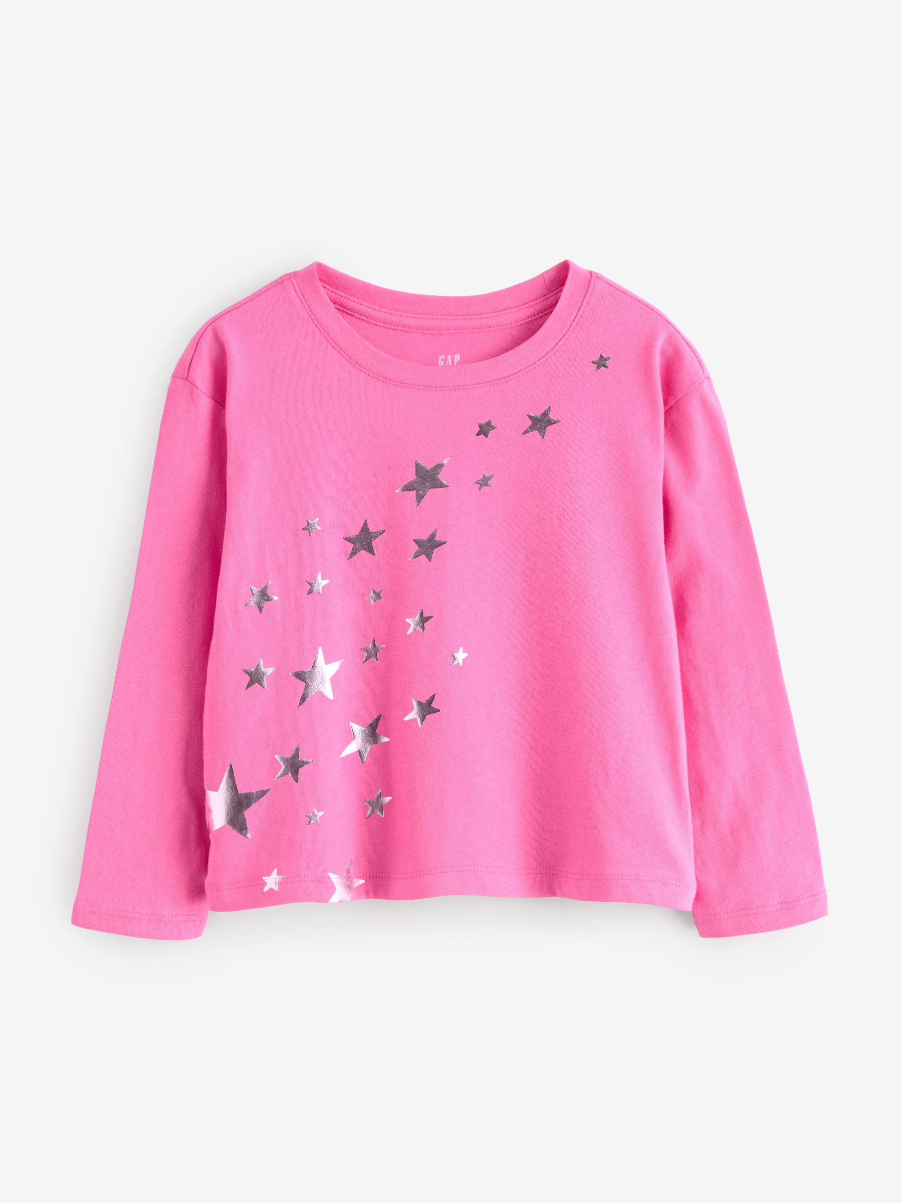 Pink Pink Long Sleeve Value Graph T-Shirt (4-13yrs) (W85610) | £10