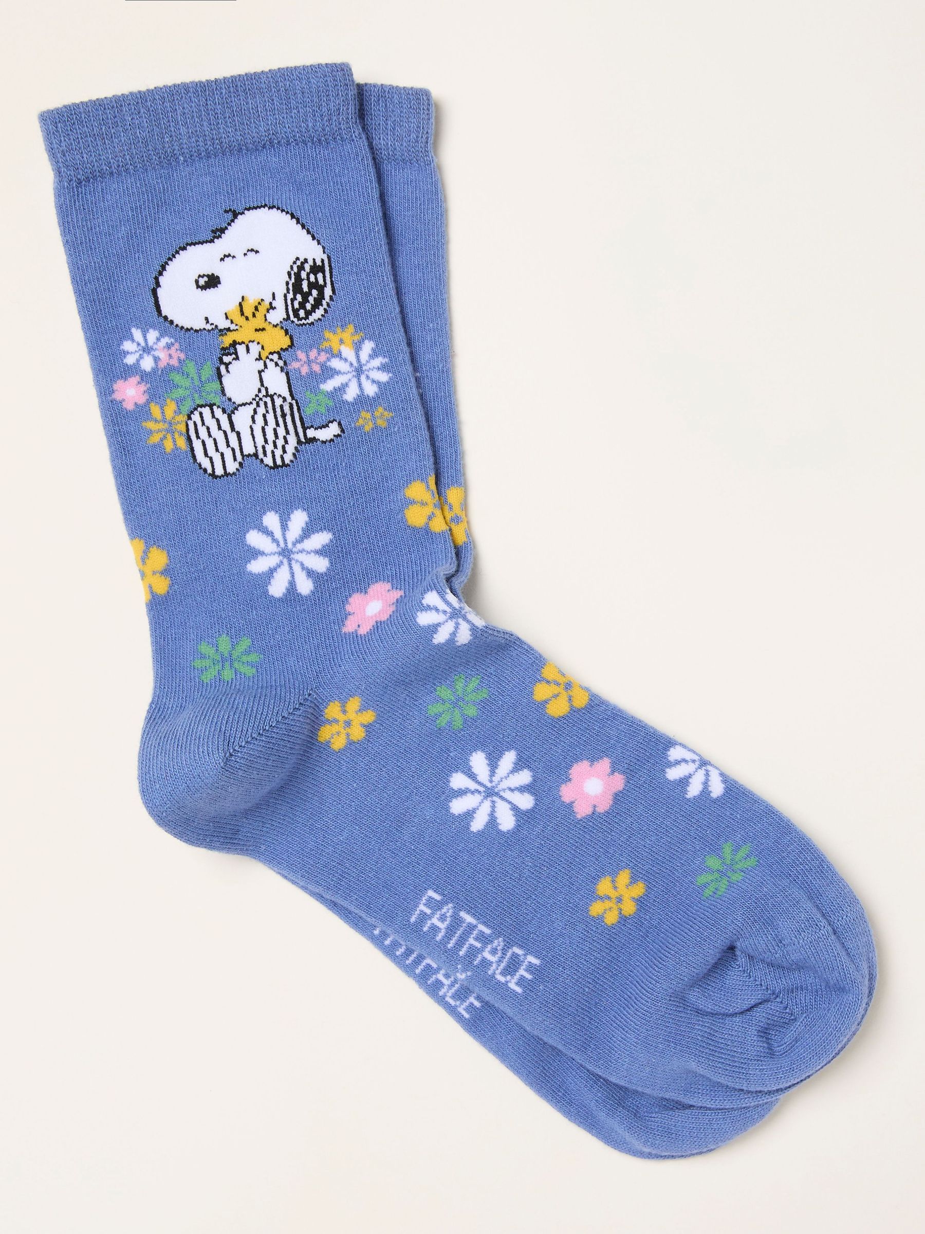 Navy Snoopy Socks (W86597) | £7.50