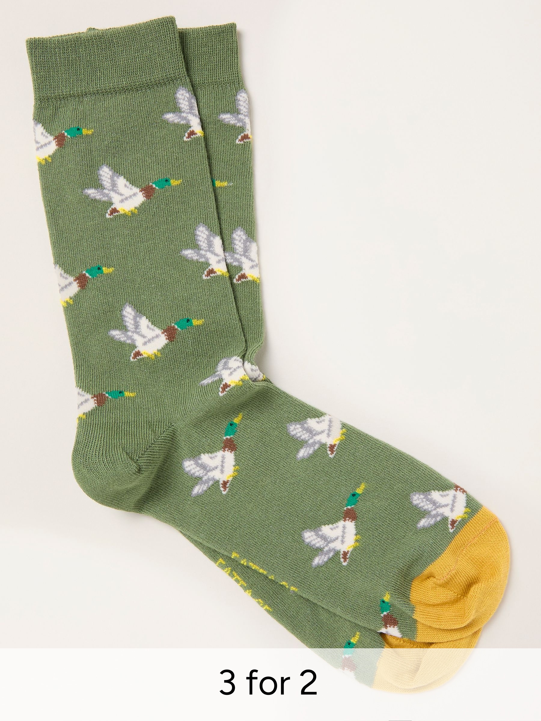 Green Duck Socks (W88756) | £7.50