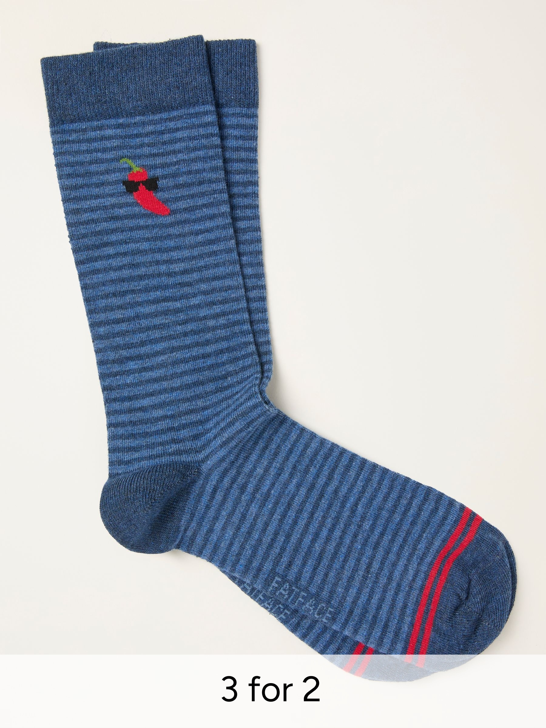Navy Chilli Socks (W88957) | £7.50
