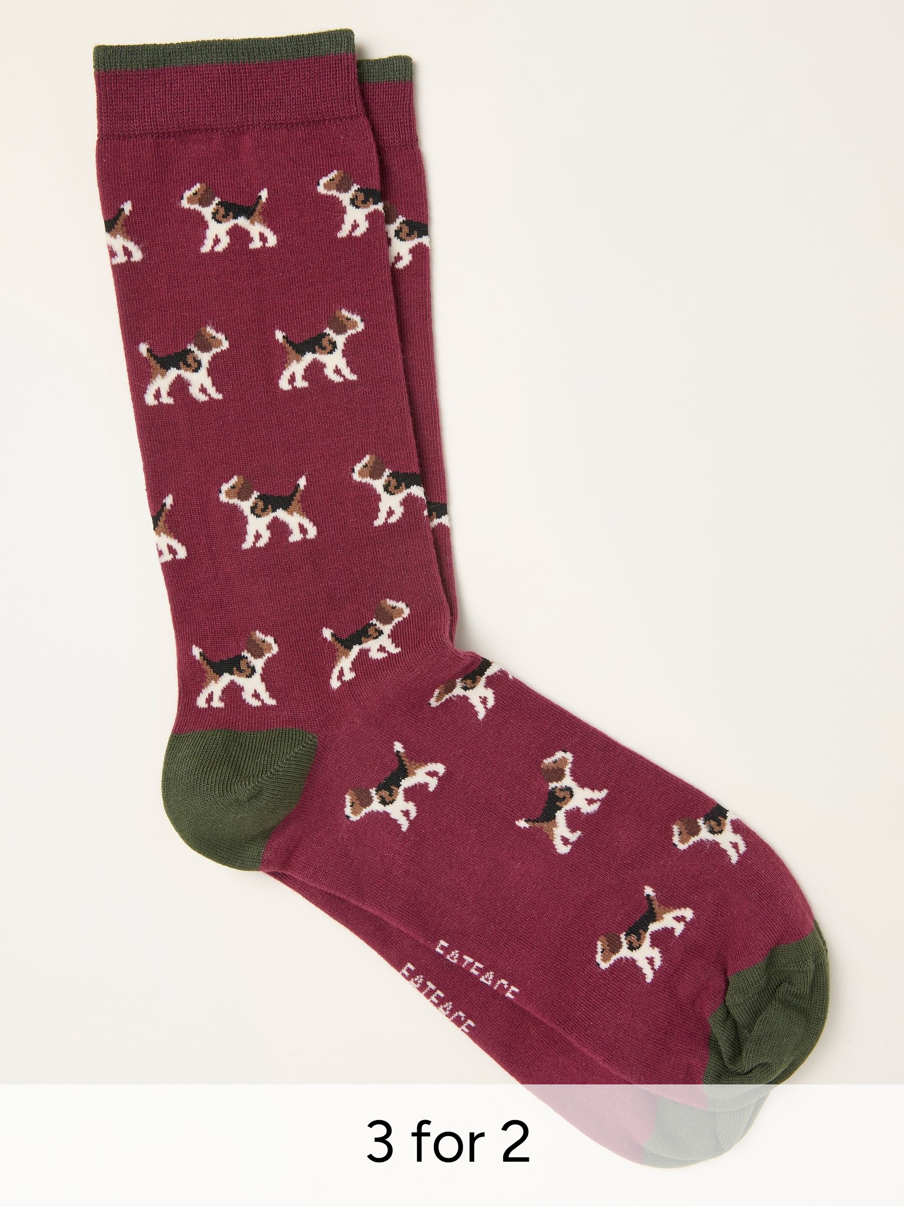 Red Dog Socks (W88958) | £7.50