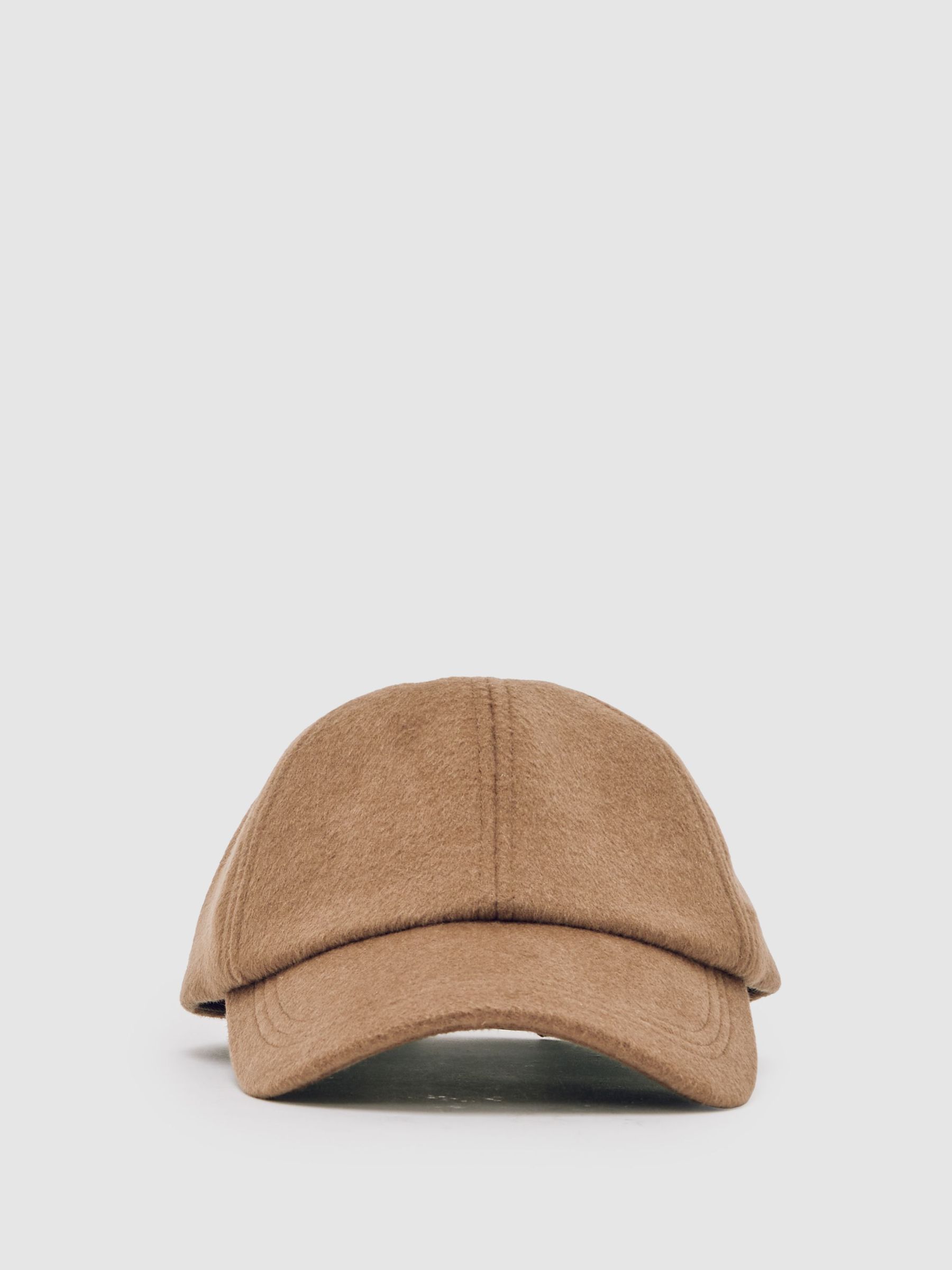 Wool-Blend Baseball Cap in Light Brown (W89610) | £68