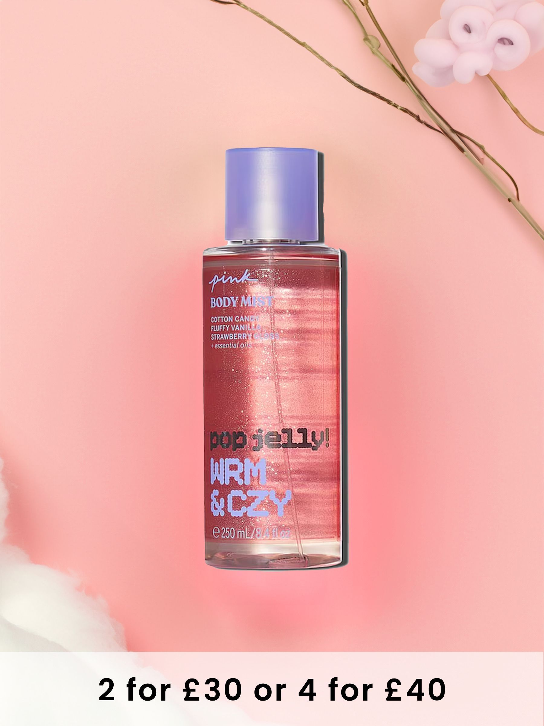 Warm and Cosy Pop Jelly Body Mist (W90729) | £18