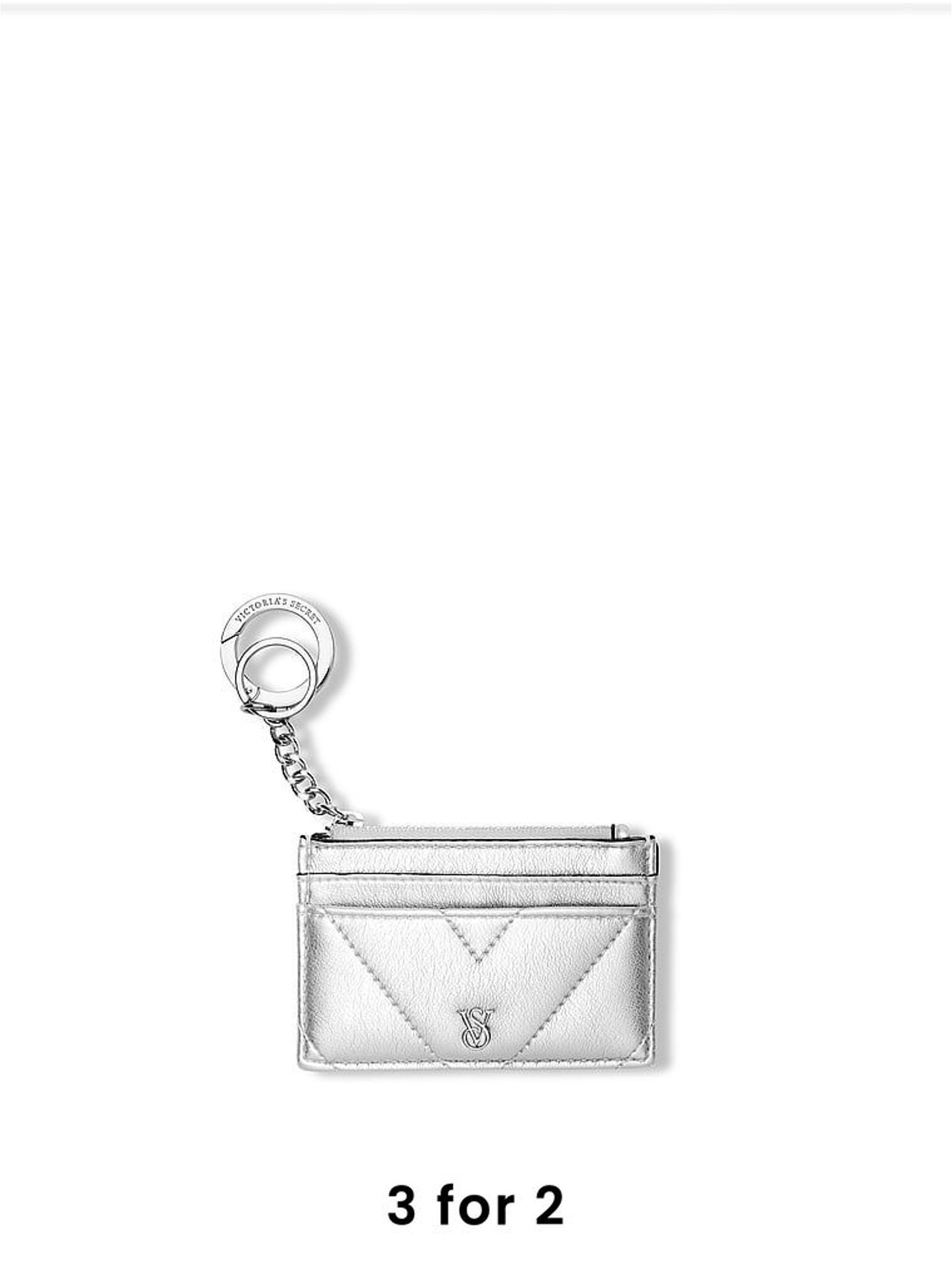 Silver Card Holder Keyring (W90761) | £16