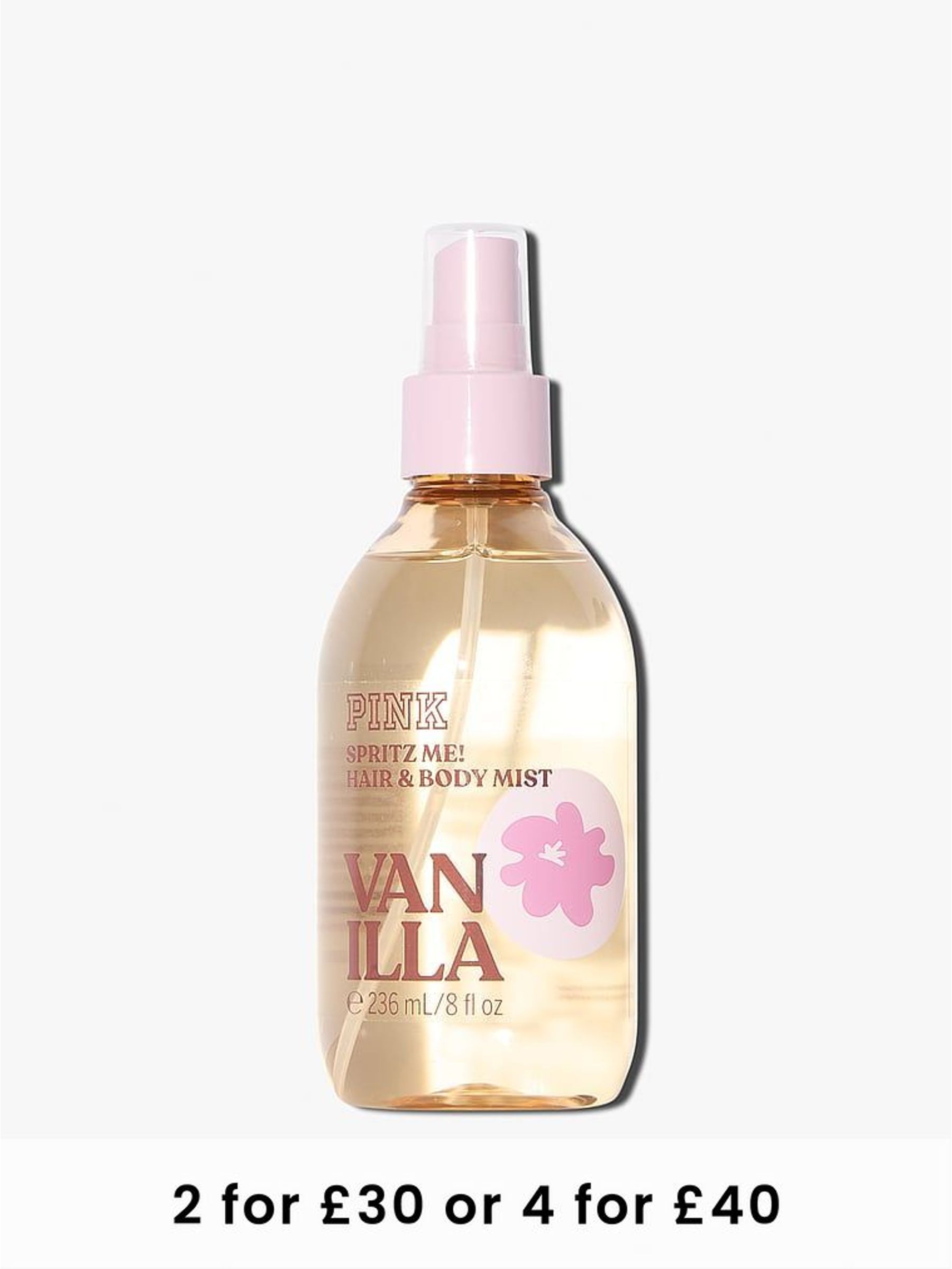 Vanilla Hair and Body Mist (W90837) | £18