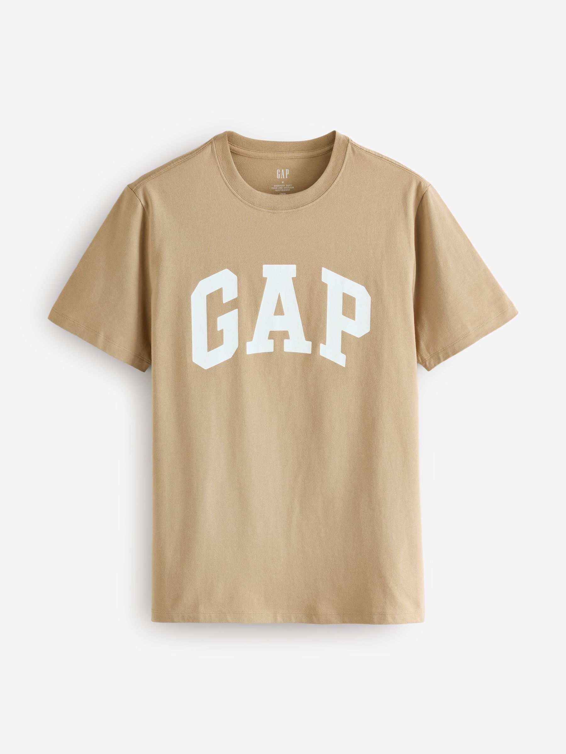 Beige Everyday Soft Logo T-Shirt (W92220) | £14