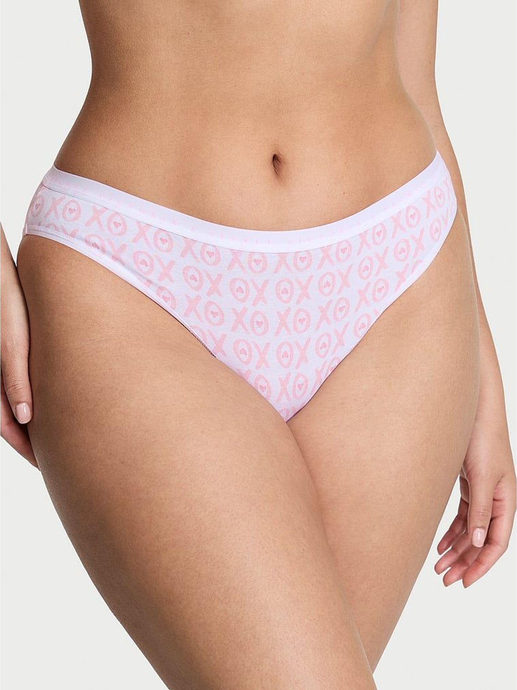XOXO Hearts White Bikini Knickers (W96175) | £10