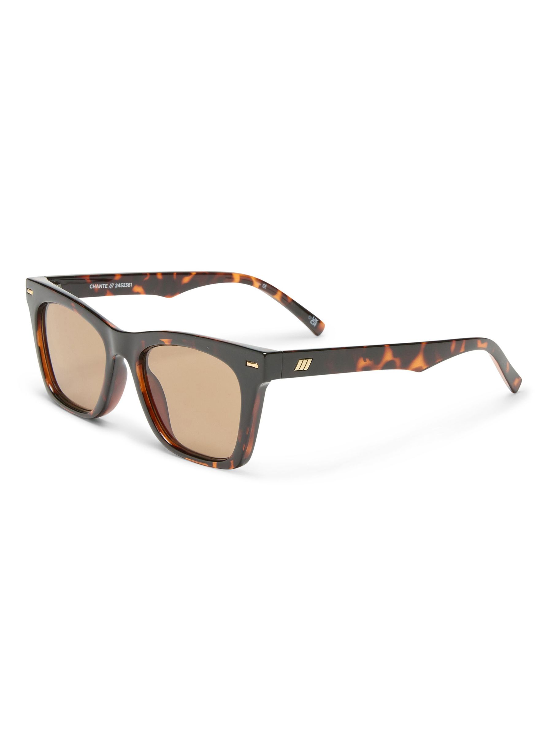 Le Specs Brown Chante Sunglasses (W98186) | £55