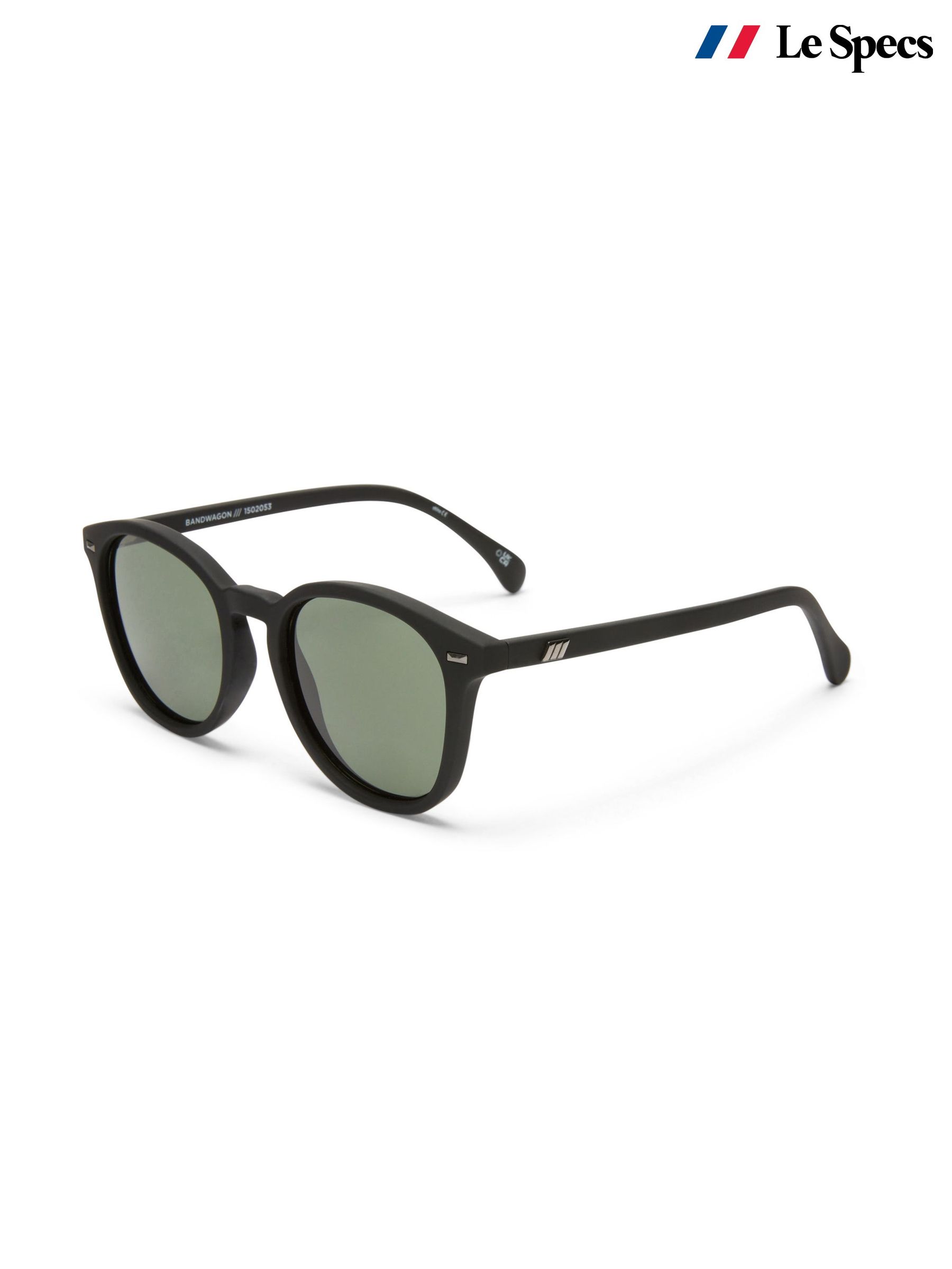 Le Specs Black Bandwagon Sunglasses (W98200) | £55
