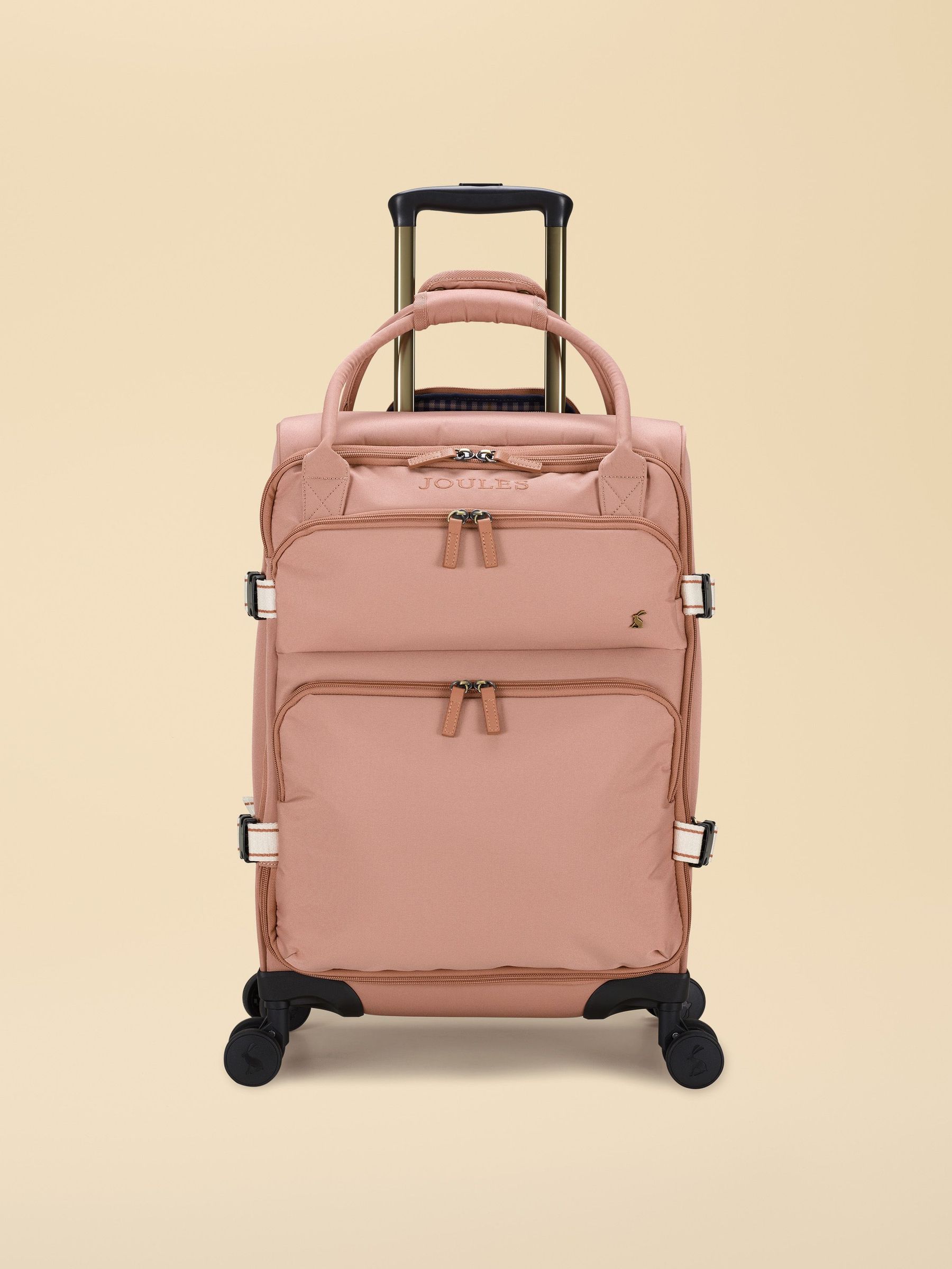 Epwell Pink Cabin Four Wheel Soft Suitcase (W99429) | £159