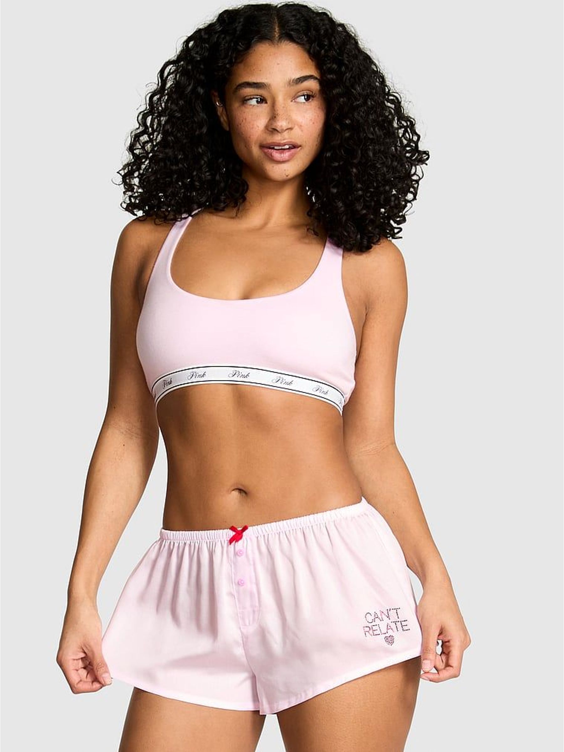 Pink Tulip Micro Pyjama Bottoms (Y01541) | £20