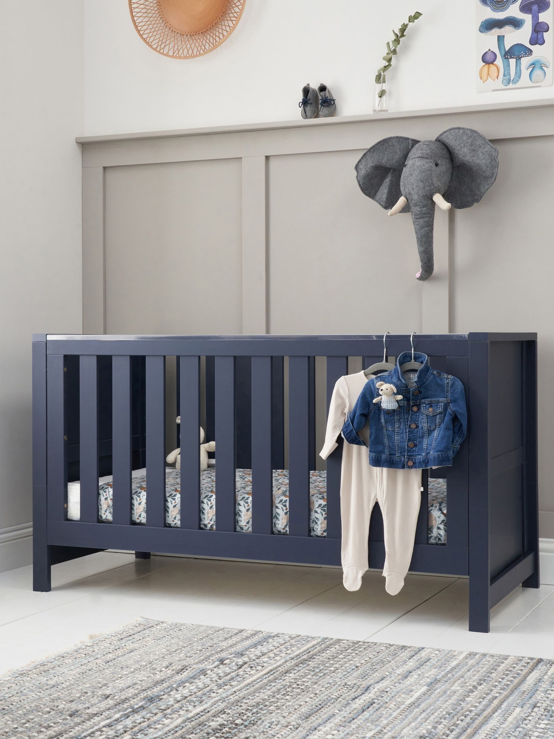 Navy Tivoli Cot Bed (Y07275) | £399