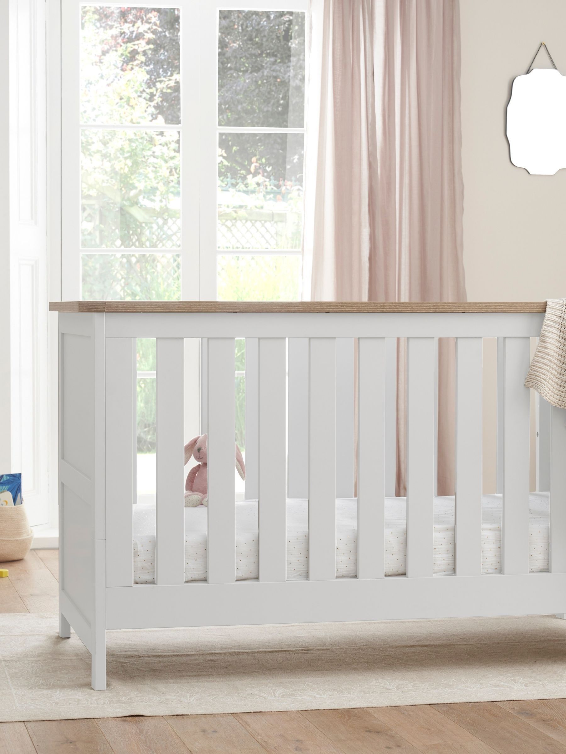 White  Oak Verona Cot Bed (Y07281) | £349