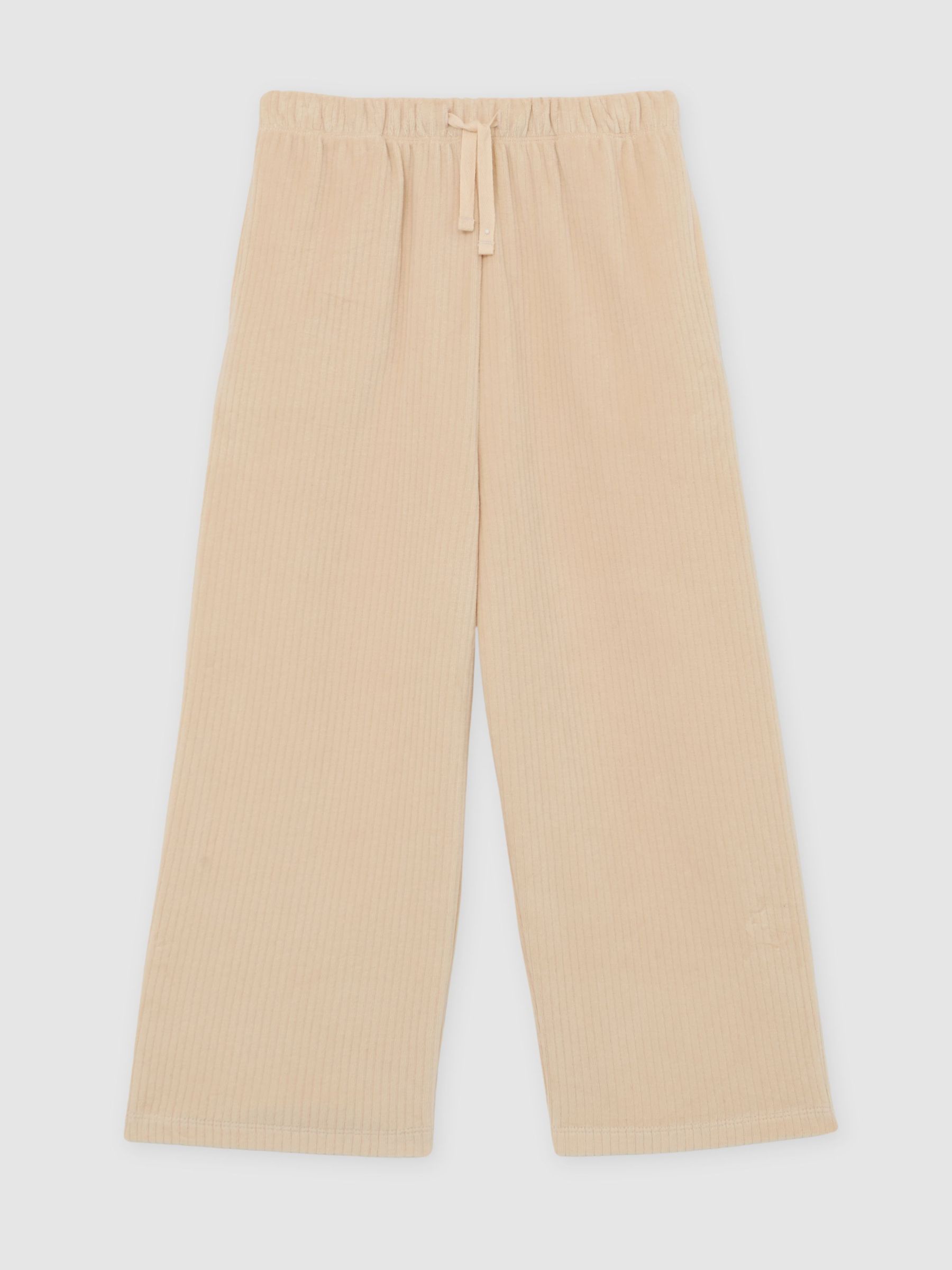 13-14 yrs Corduroy Drawstring Trousers in Neutral (Y09738) | £48