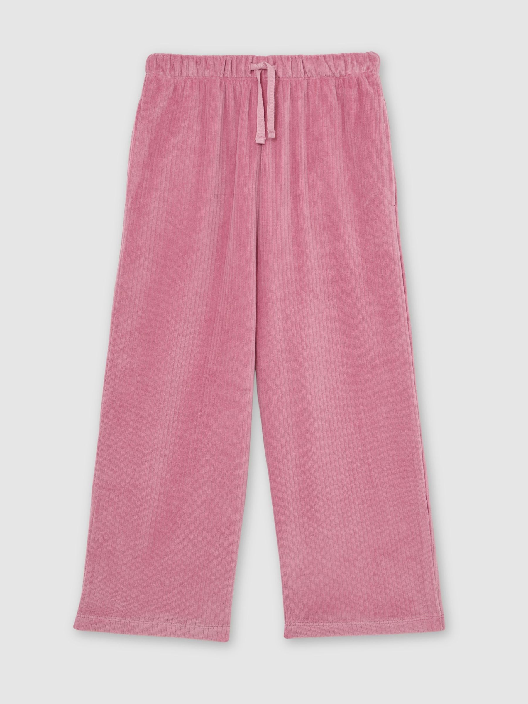 13-14 yrs Corduroy Drawstring Trousers in Mauve (Y09757) | £48