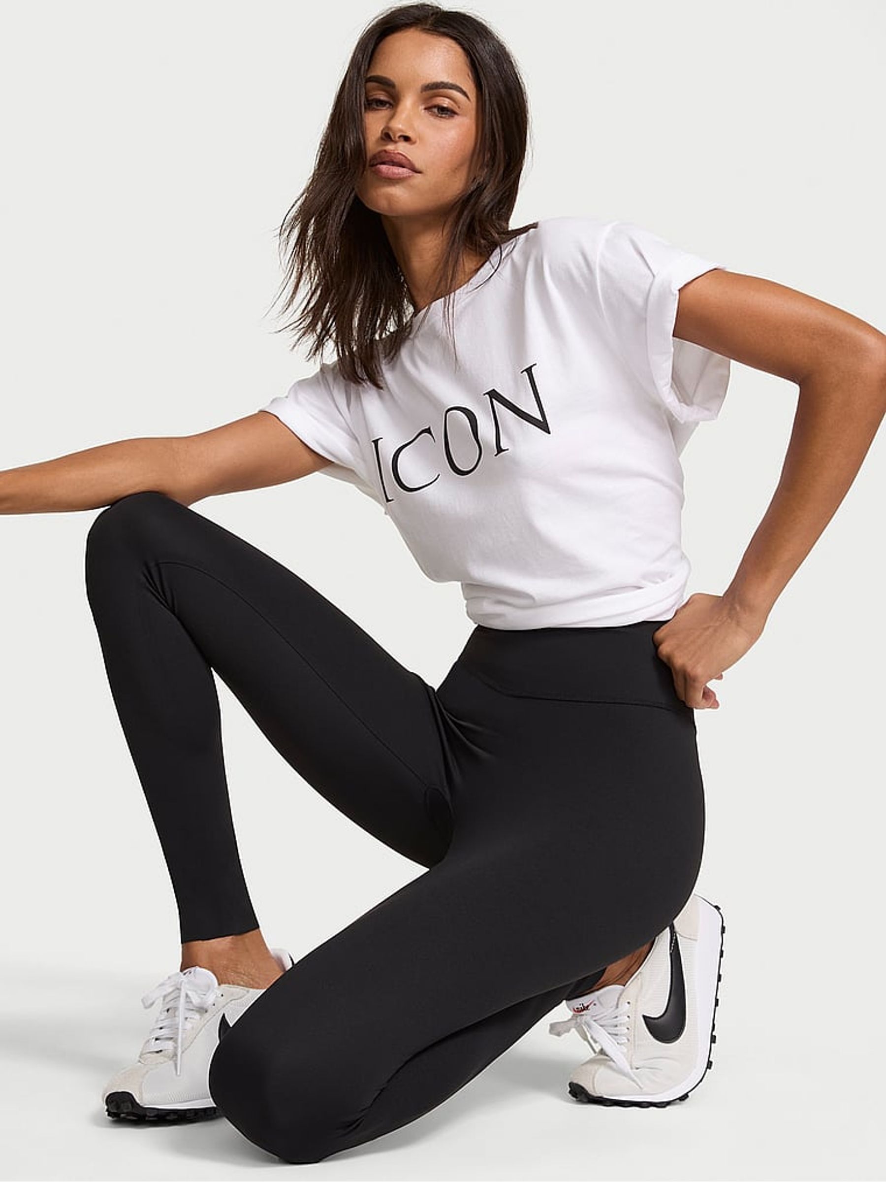 Black Elevate™ Backstage Leggings (Y10245) | £75