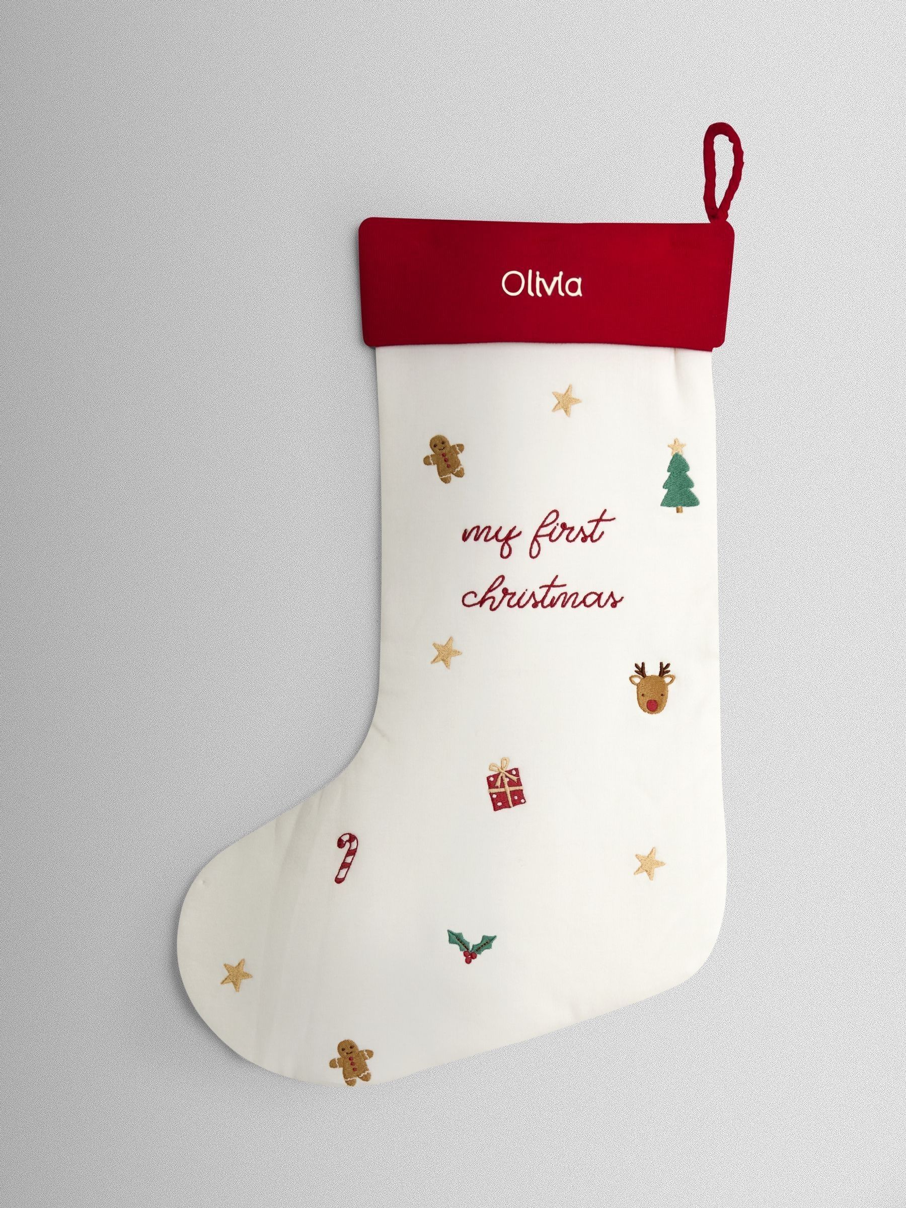 Personalised My First Christmas Stocking (Y11335) | £24