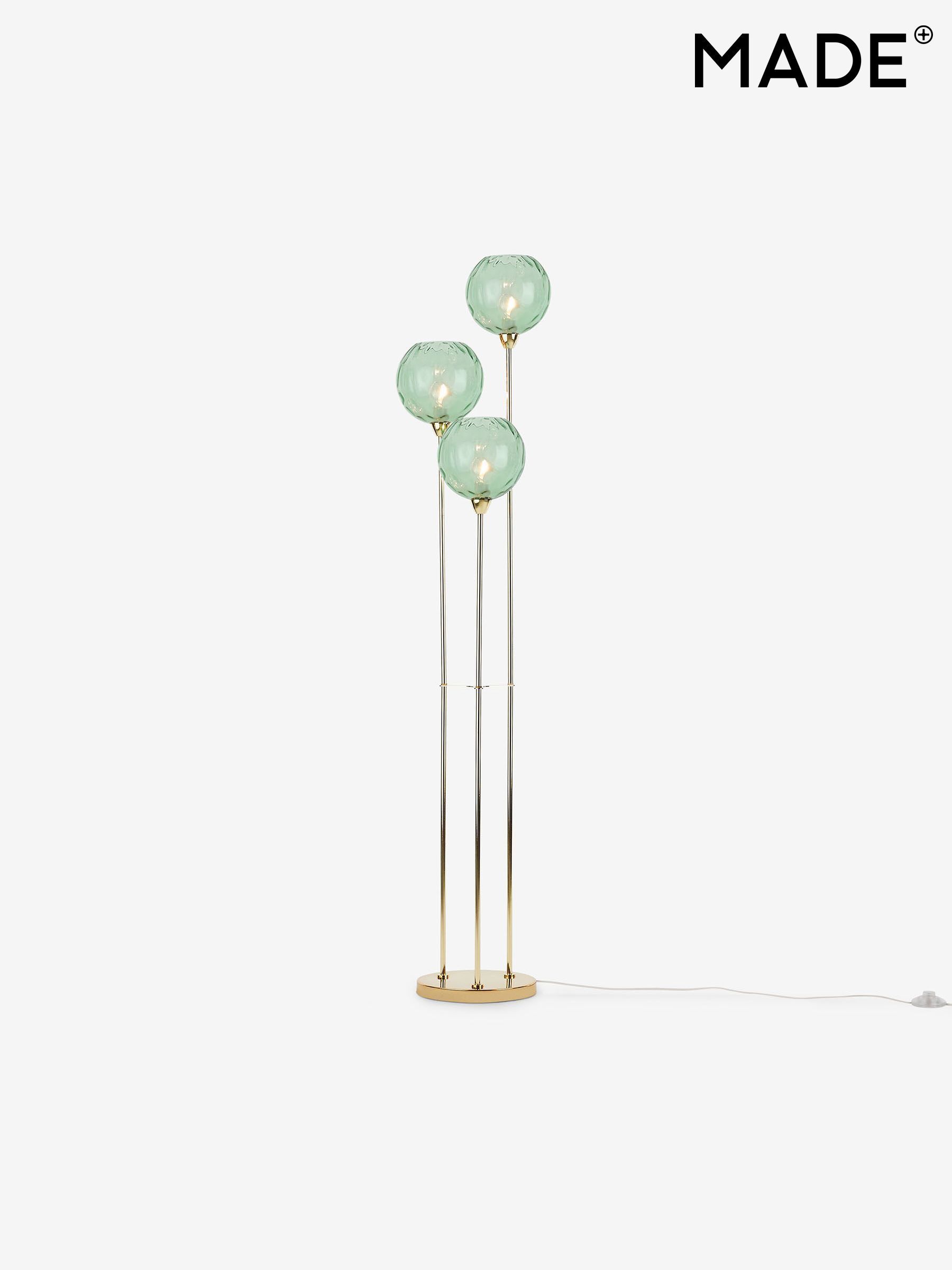 Ilaria Floor Lamp in Green (Y13390) | £249