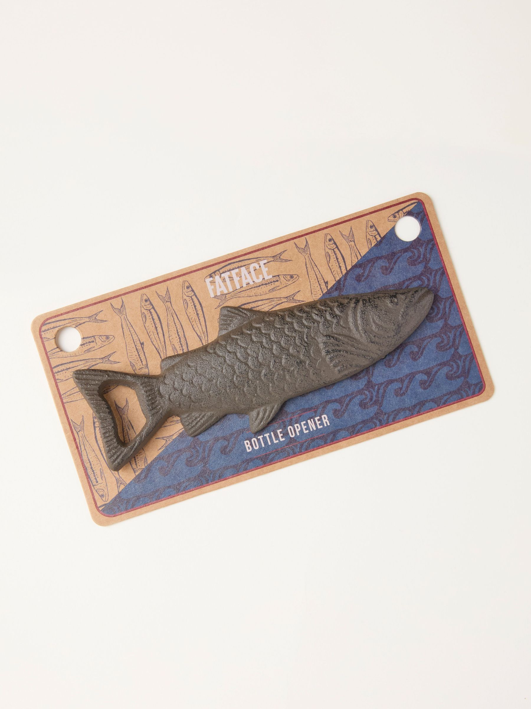 Charcoal Grey Fish Cast Iron Bottle Opener (Y20156) | £9