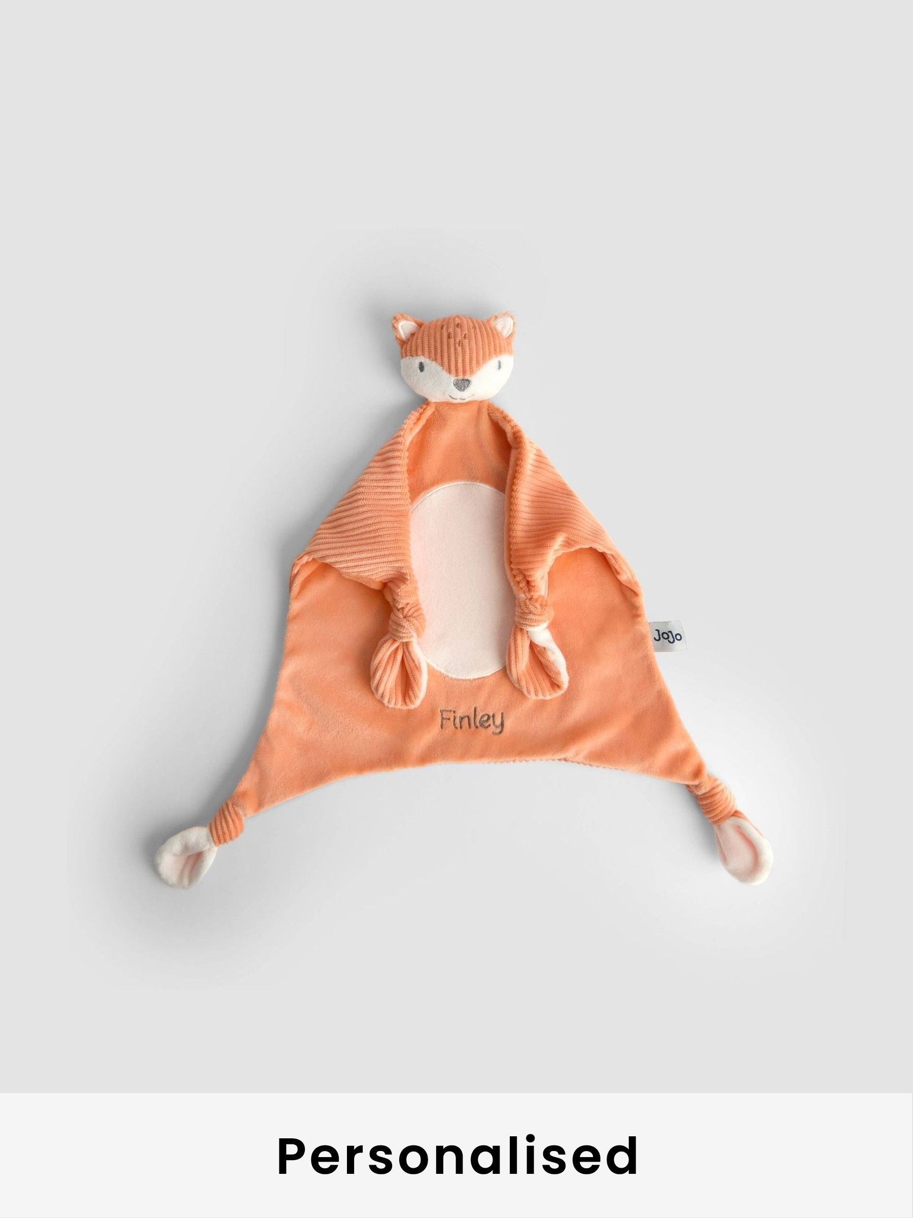 Personalised Fox Comforter (Y23926) | £18