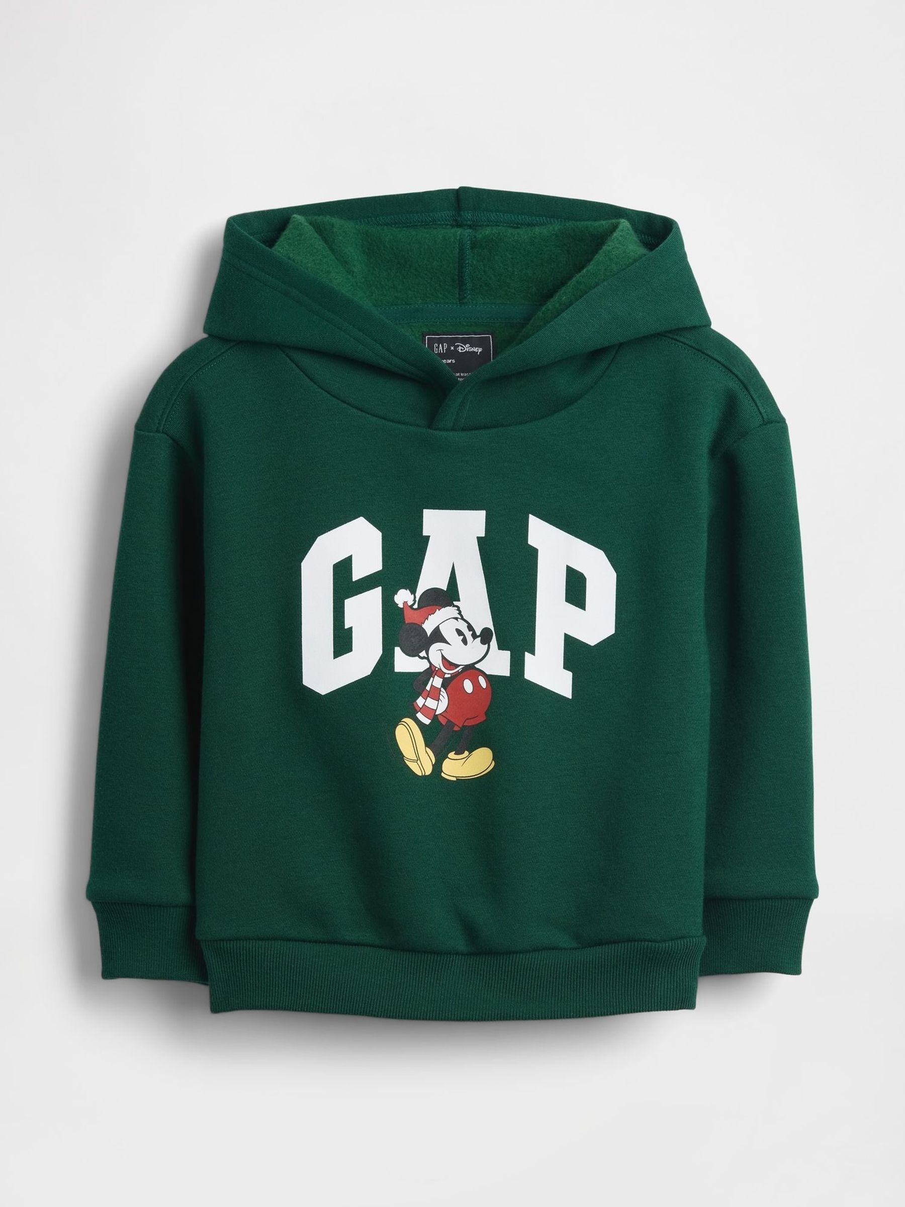 Green Mickey Mouse Disney Christmas Hoodie (Y25360) | £18