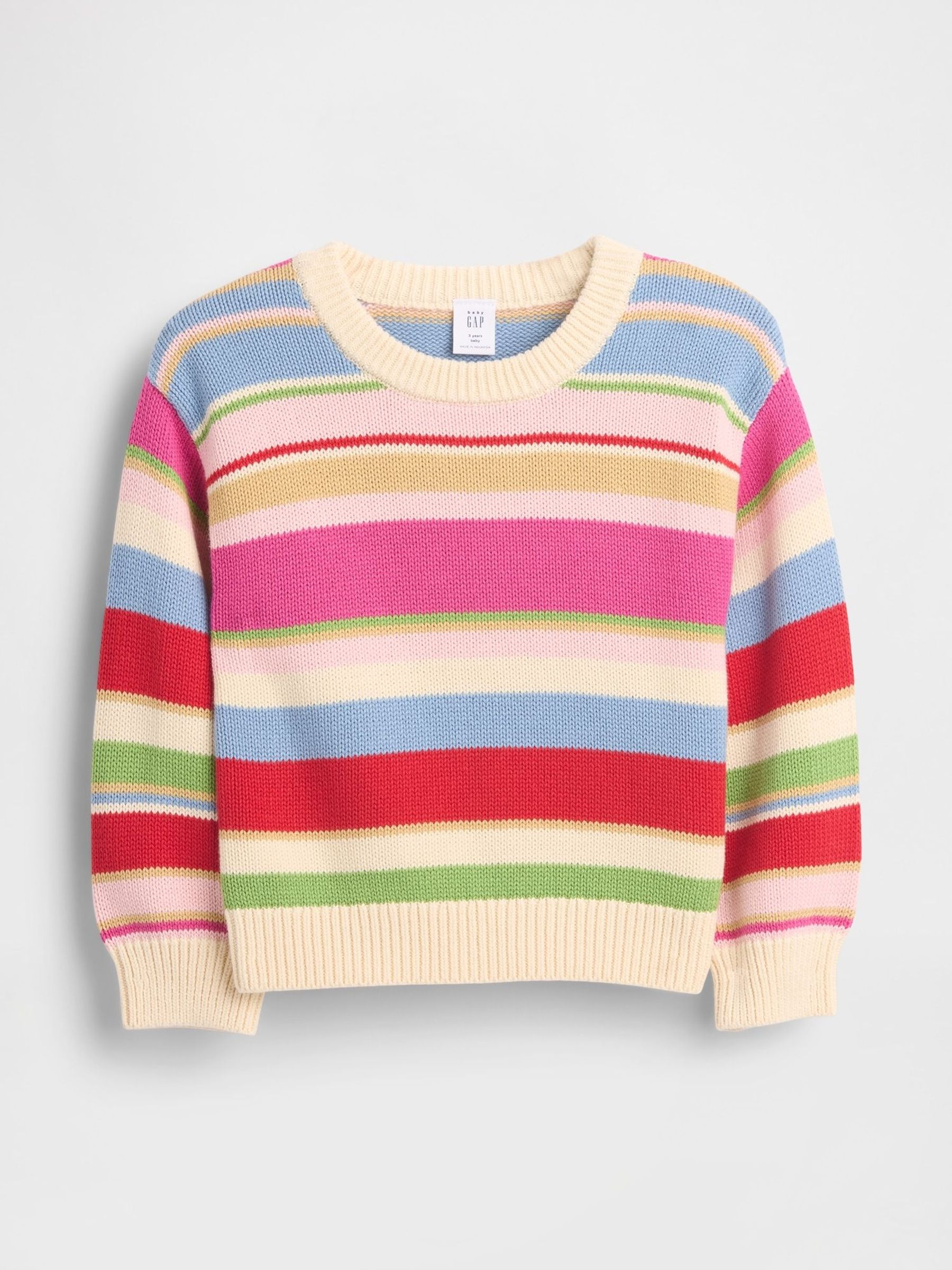 Multi Crew Neck Jumper (6mths-5yrs) (Y25456) | £25