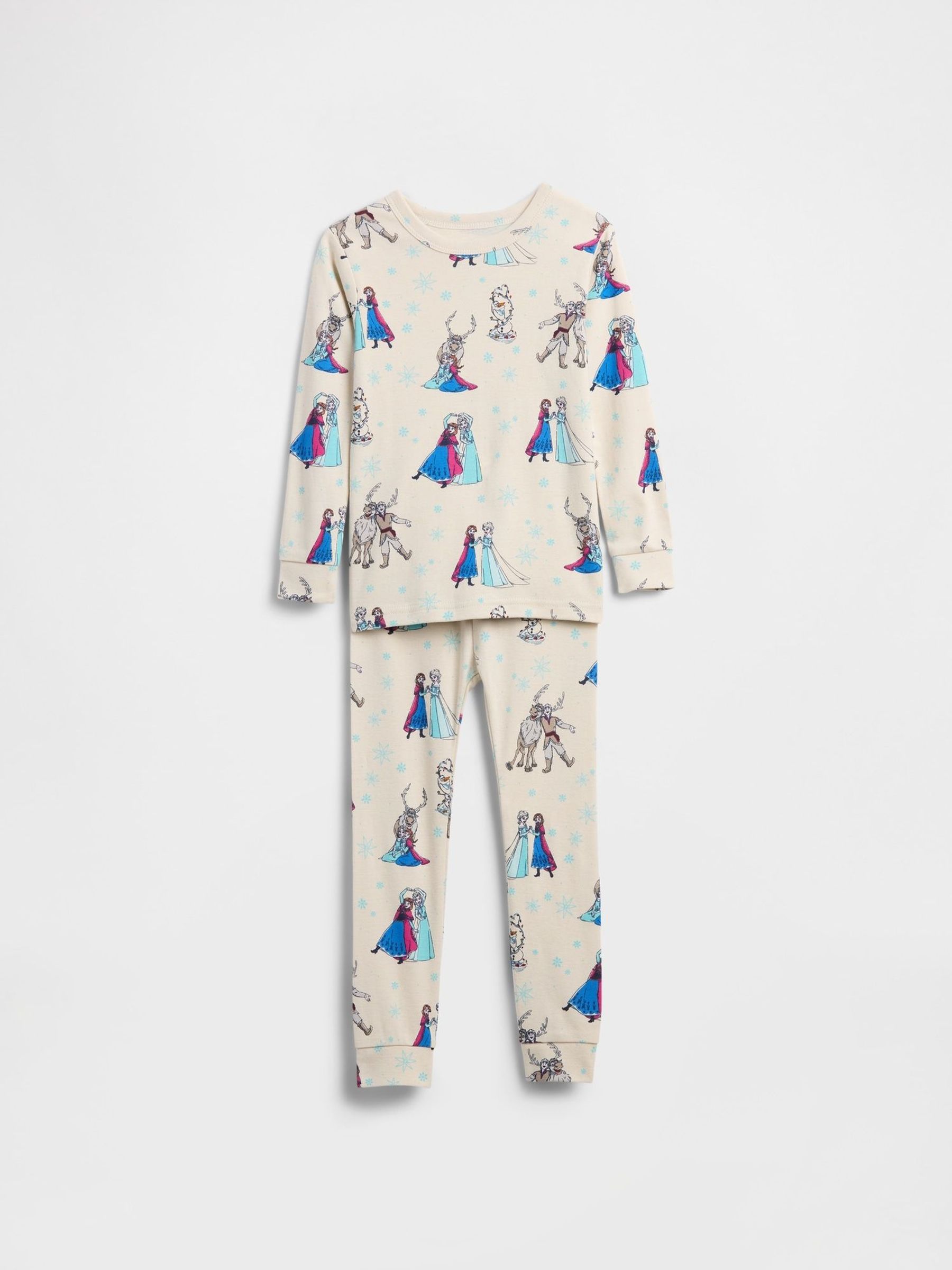 White Disney Brushed Cotton Princess Pyjamas Set (6mths-5yrs) (Y28757) | £20